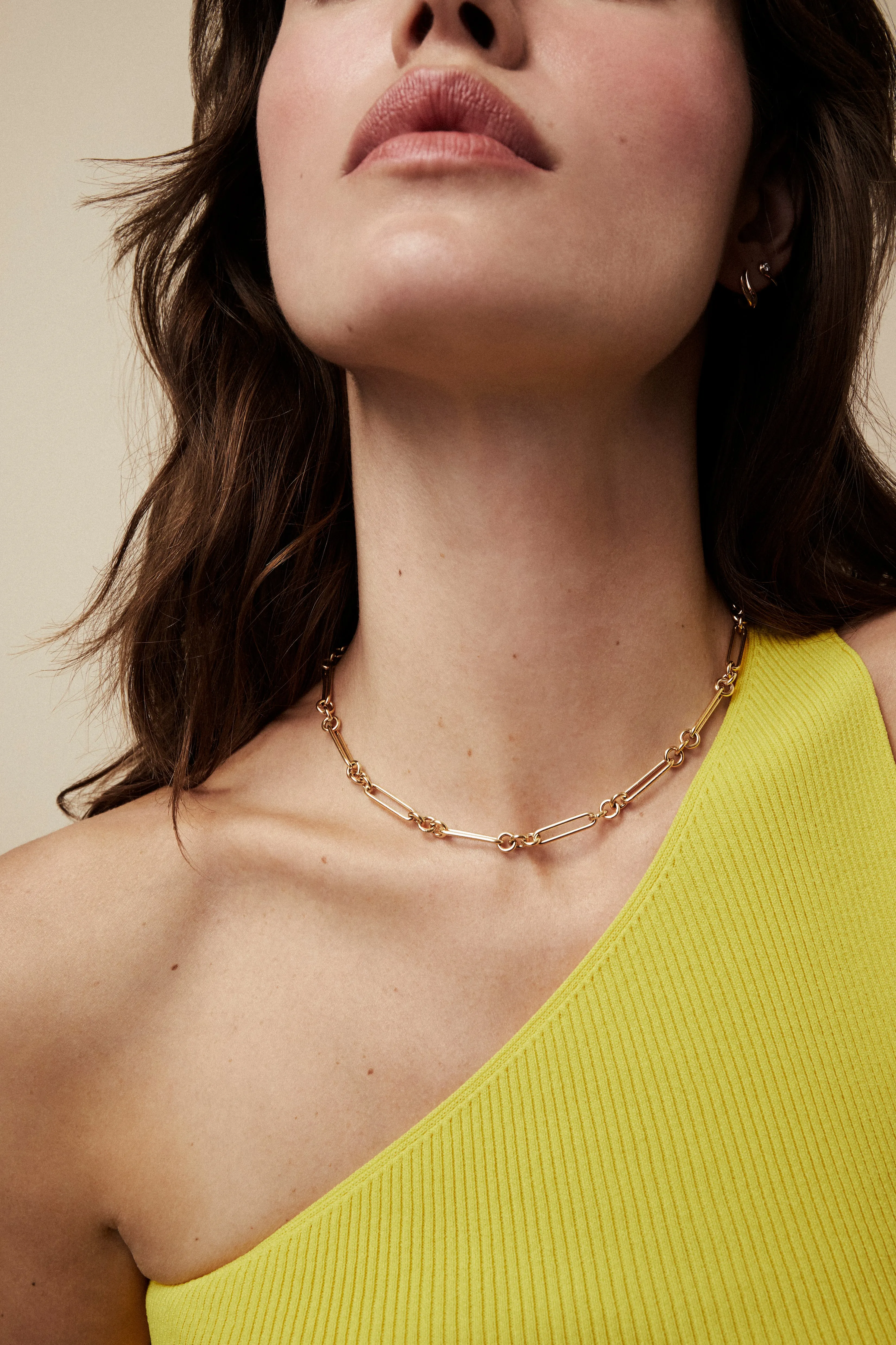 Mixed Link Chain Necklace - In Stock sold by Sophie Ratner product image thumbnail 2