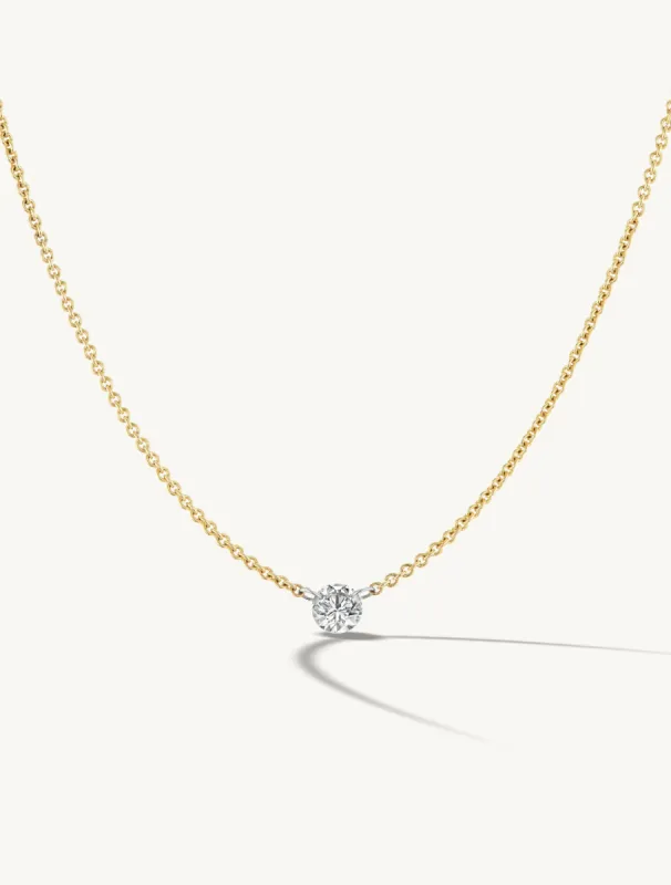 Pierced Diamond Necklace - In Stock sold by Sophie Ratner