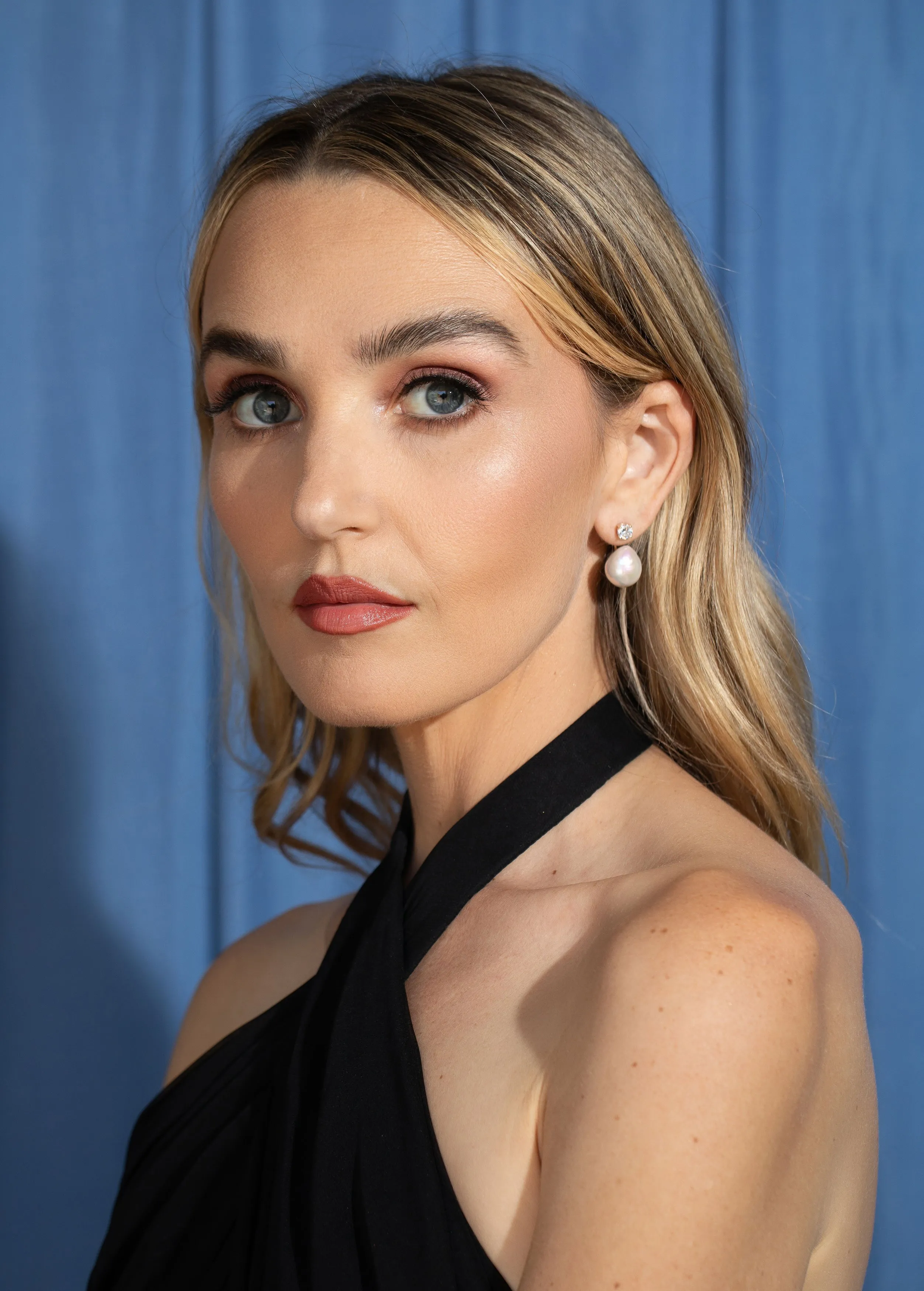 Pearl Earring Jacket - In Stock sold by Sophie Ratner product image thumbnail 3