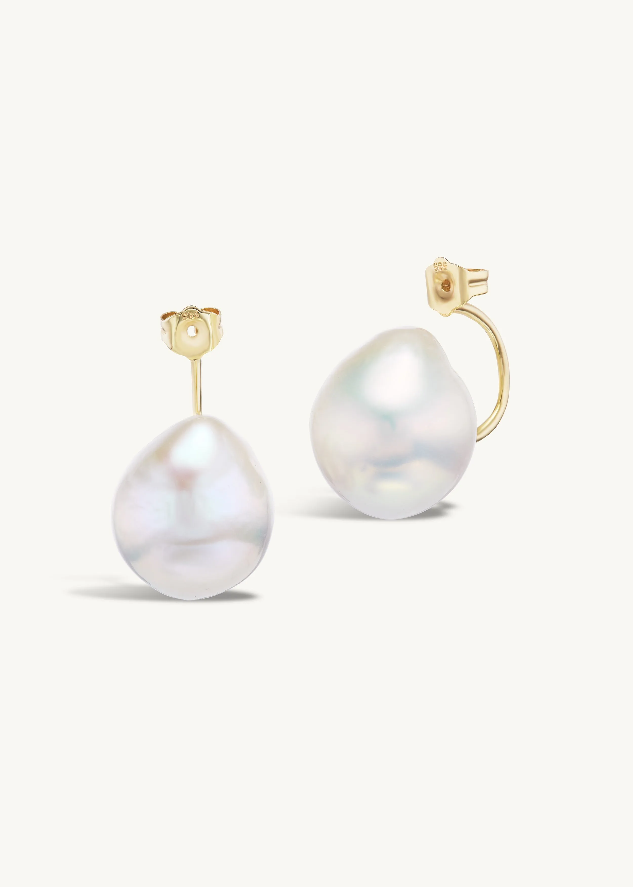 Pearl Earring Jacket - In Stock sold by Sophie Ratner