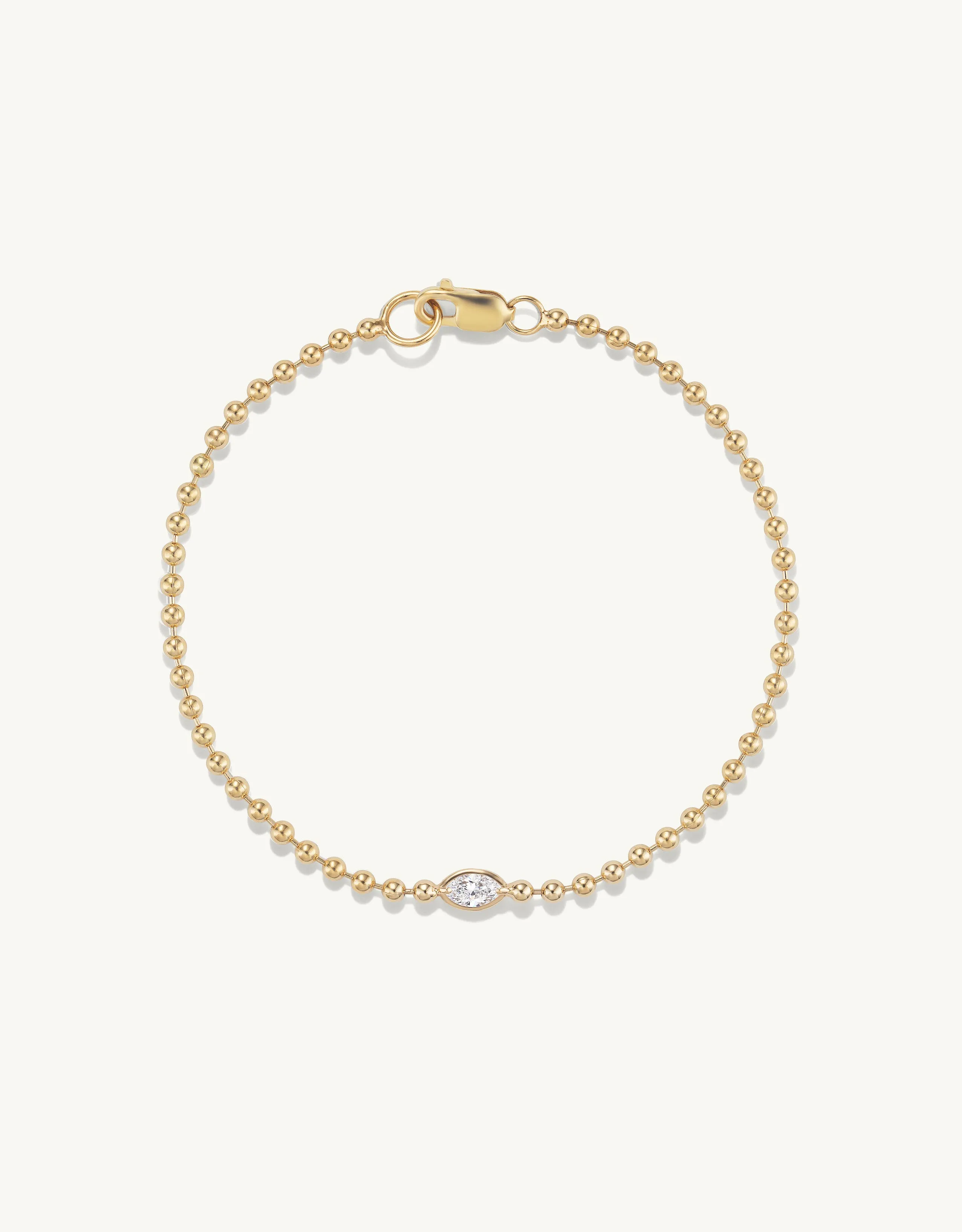 Beaded Marquise Bracelet - In Stock sold by Sophie Ratner