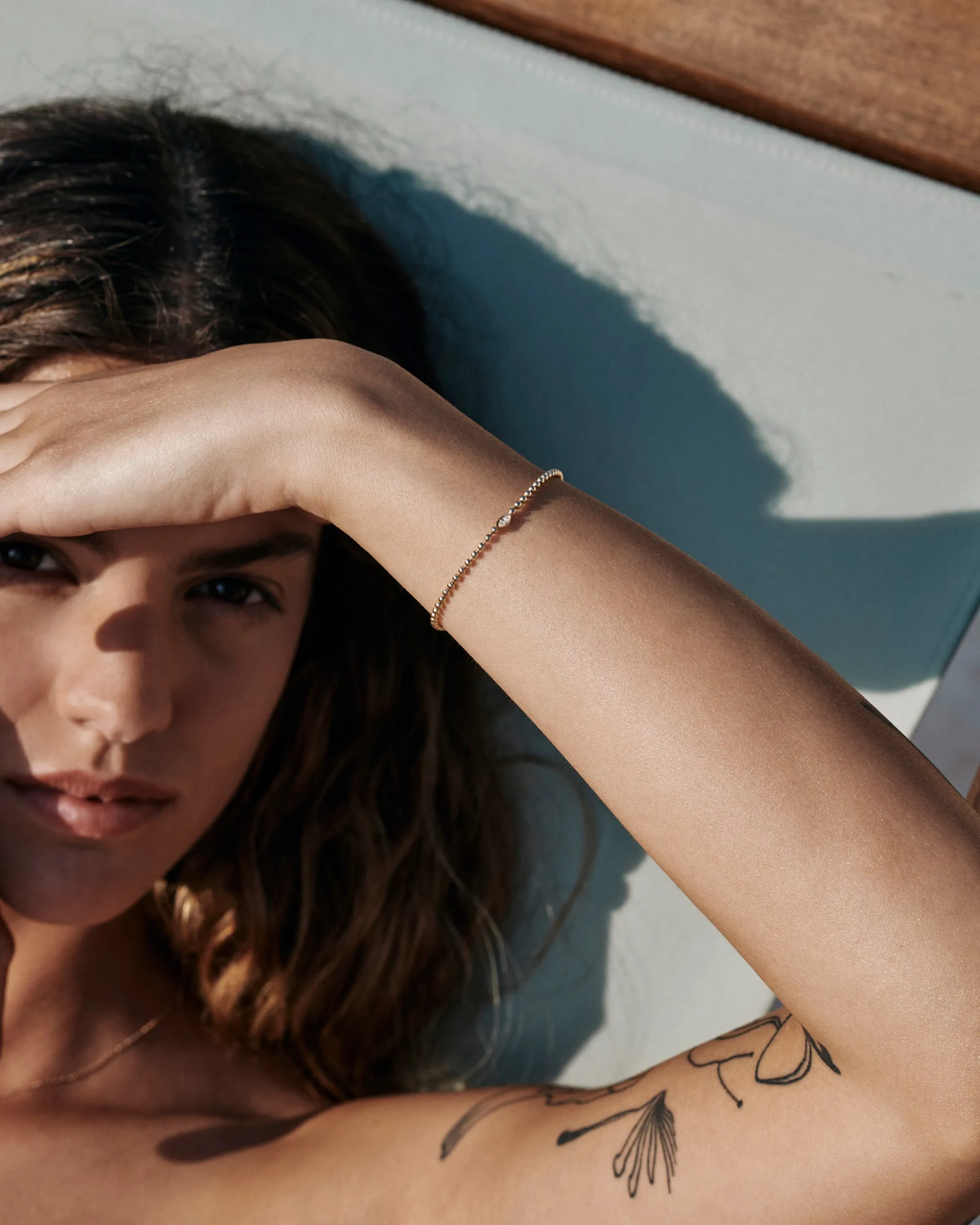 Beaded Marquise Bracelet - In Stock sold by Sophie Ratner product image thumbnail 2