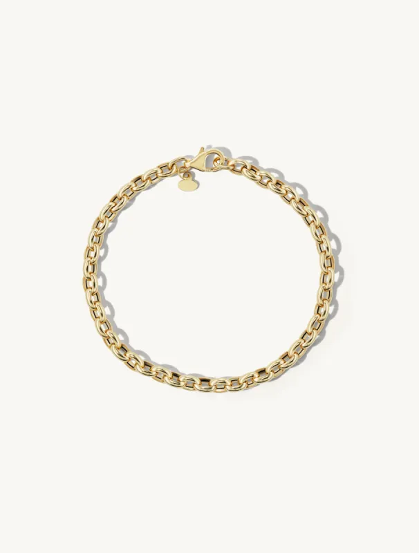 Chunky Rolo Chain Bracelet - In Stock sold by Sophie Ratner