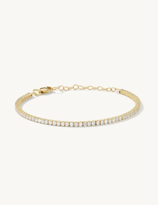 Classic Diamond Tennis Bracelet - In Stock sold by Sophie Ratner