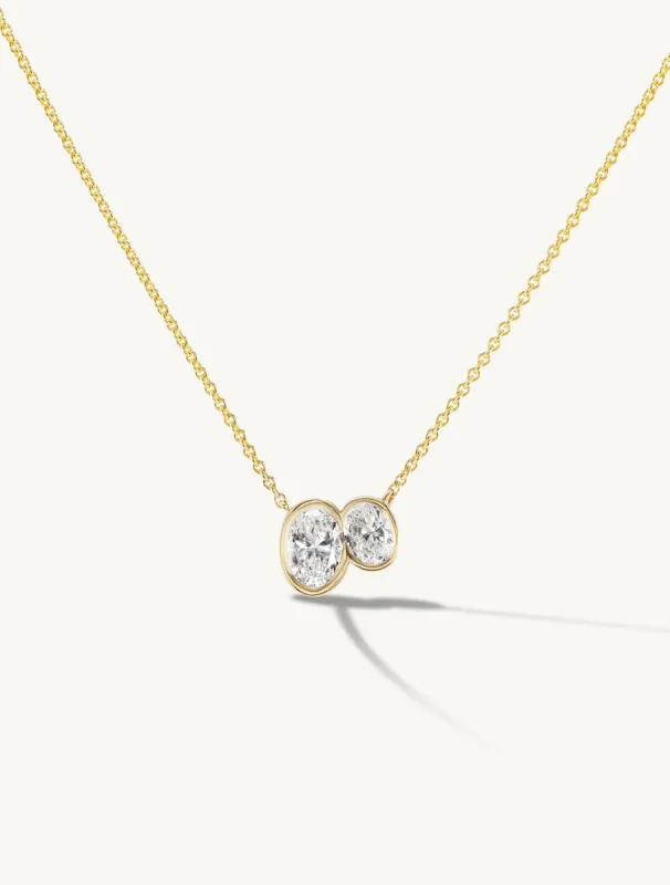 Duet Oval Pendant - In Stock sold by Sophie Ratner
