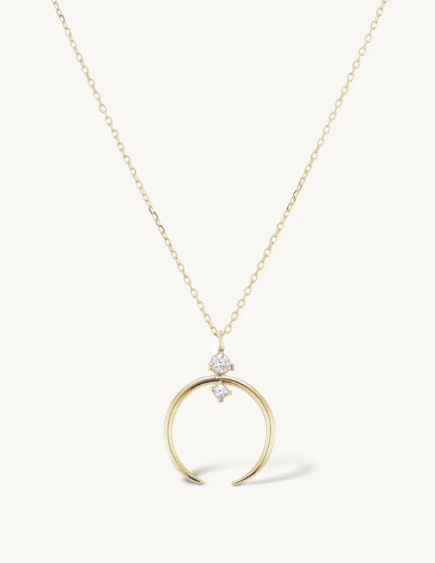 Crescent Pendant - In Stock sold by Sophie Ratner
