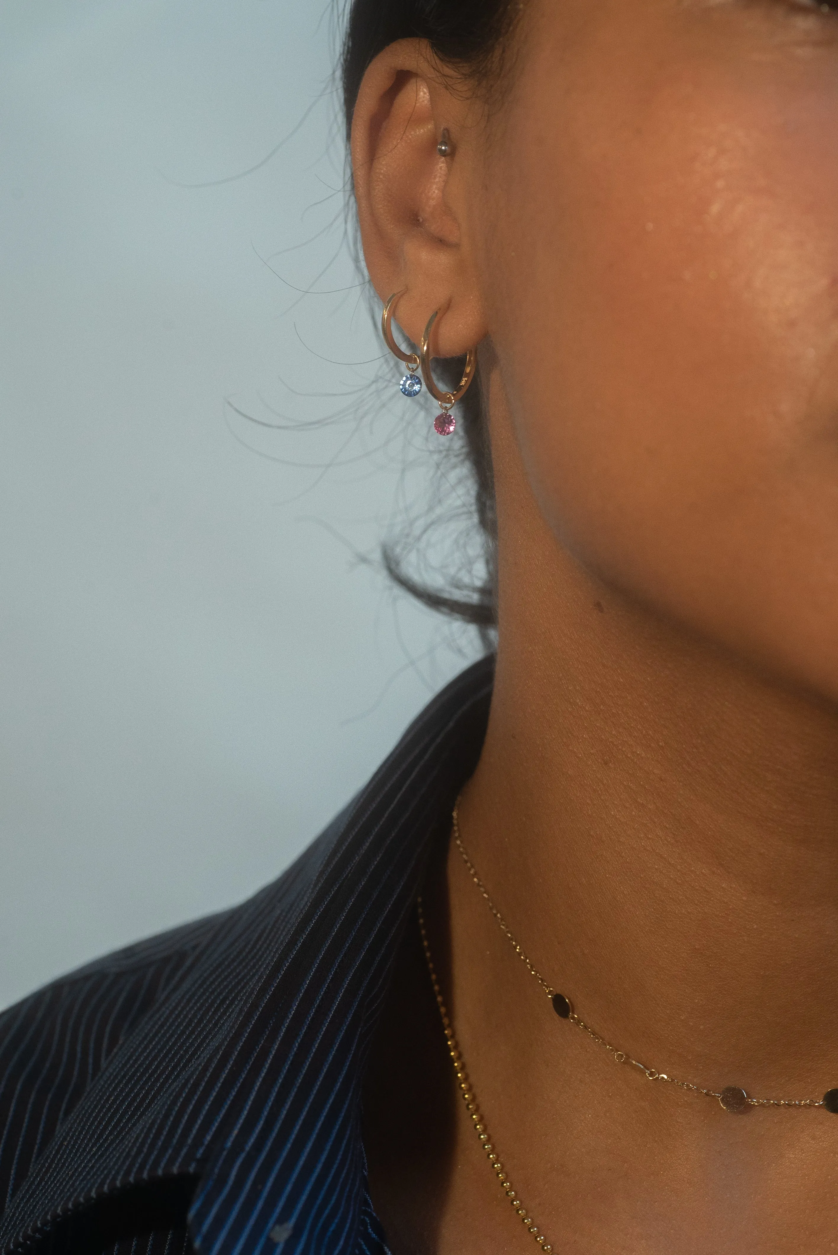 15mm Gold Huggies - In Stock sold by Sophie Ratner product image thumbnail 4