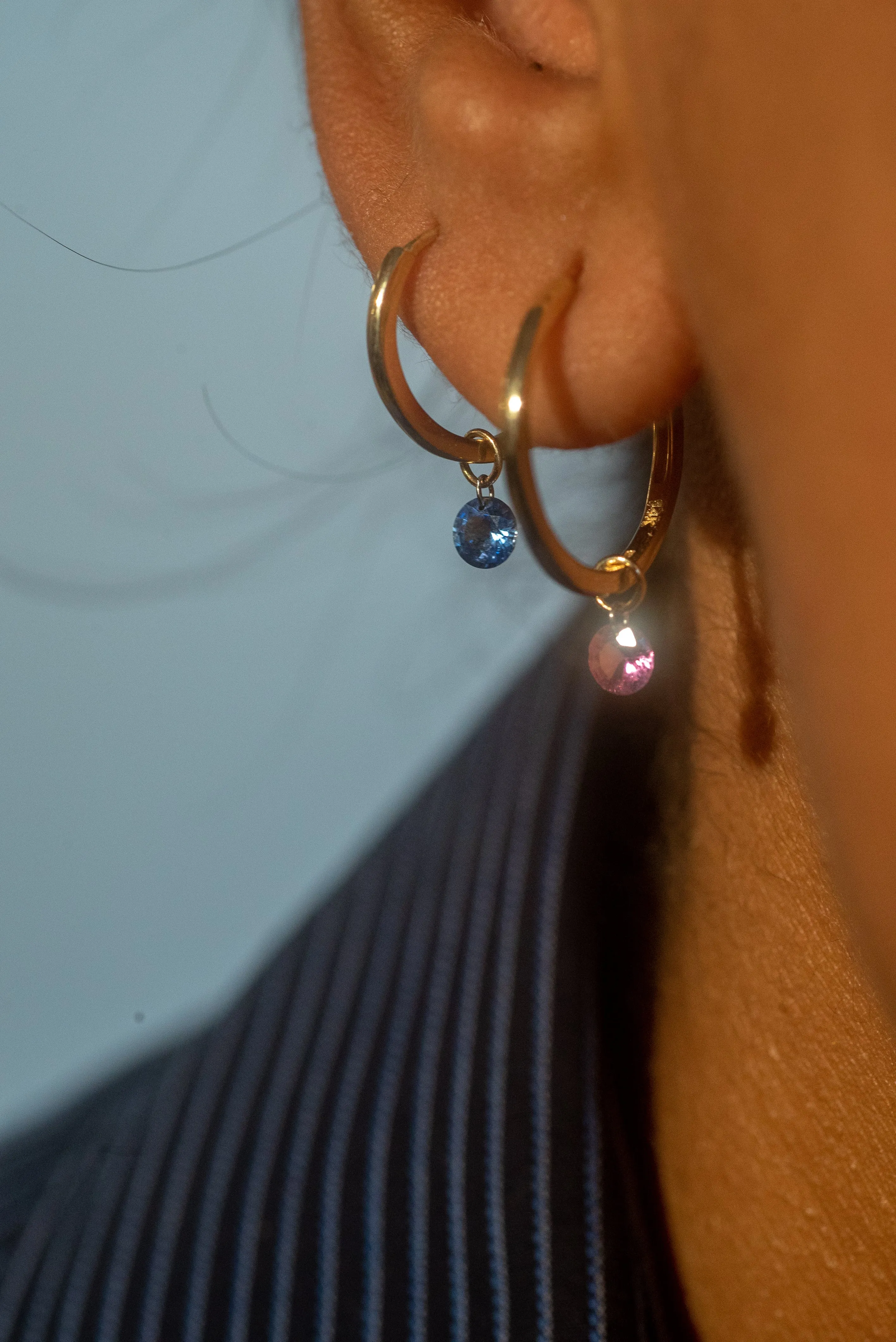 15mm Gold Huggies - In Stock sold by Sophie Ratner product image thumbnail 3