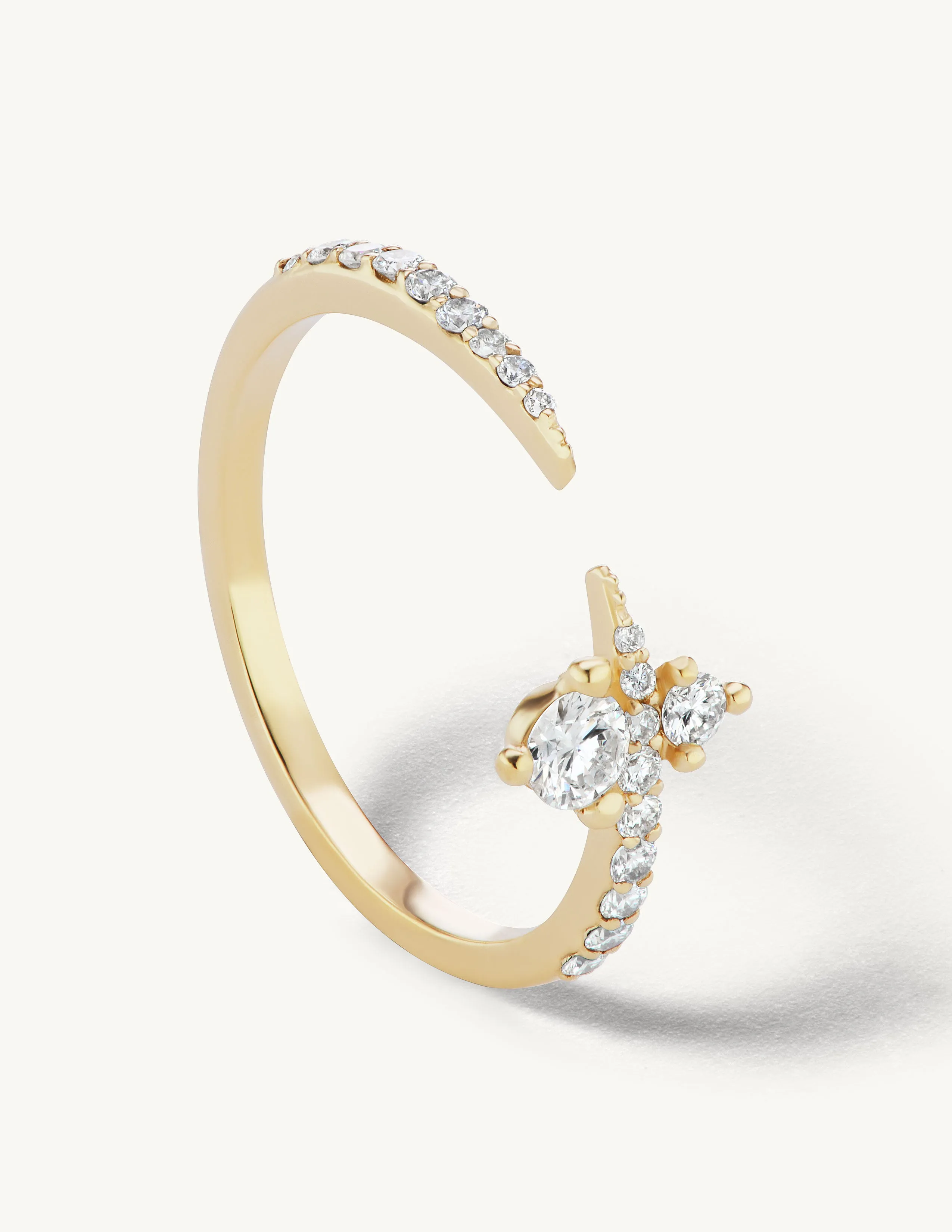 Pave Apex Ring Size 6 - In Stock sold by Sophie Ratner