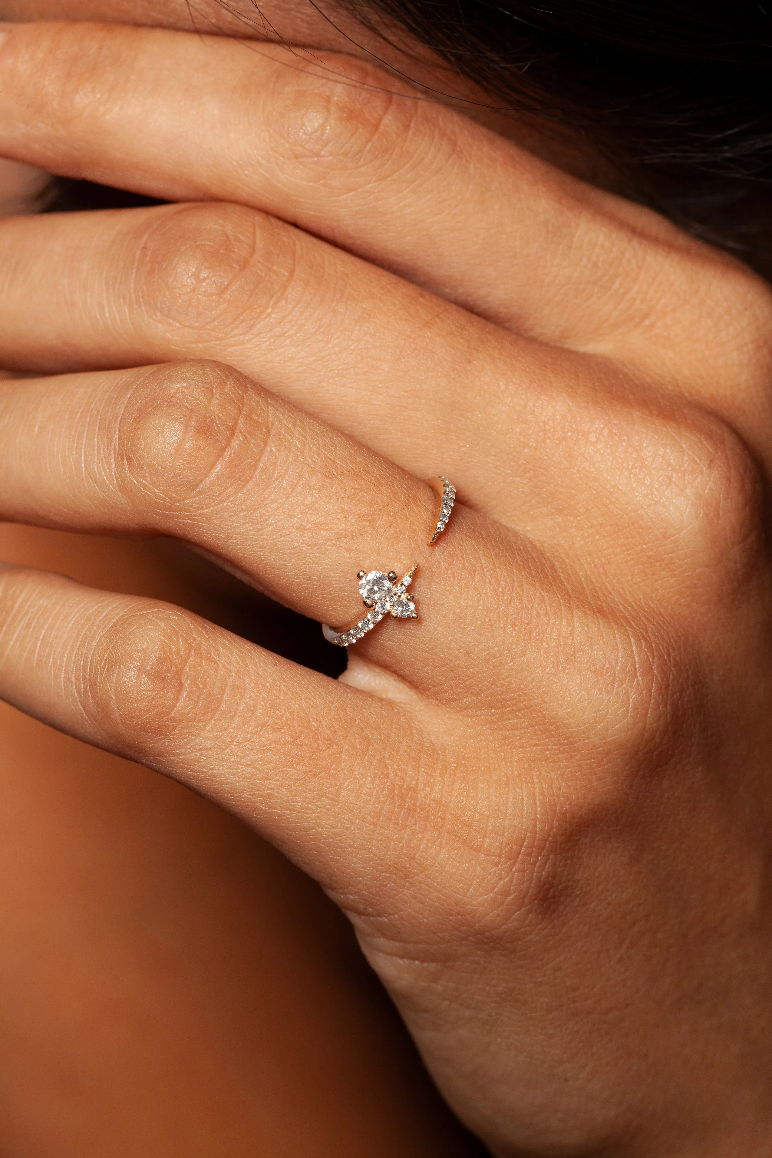 Pave Apex Ring Size 6 - In Stock sold by Sophie Ratner product image thumbnail 2