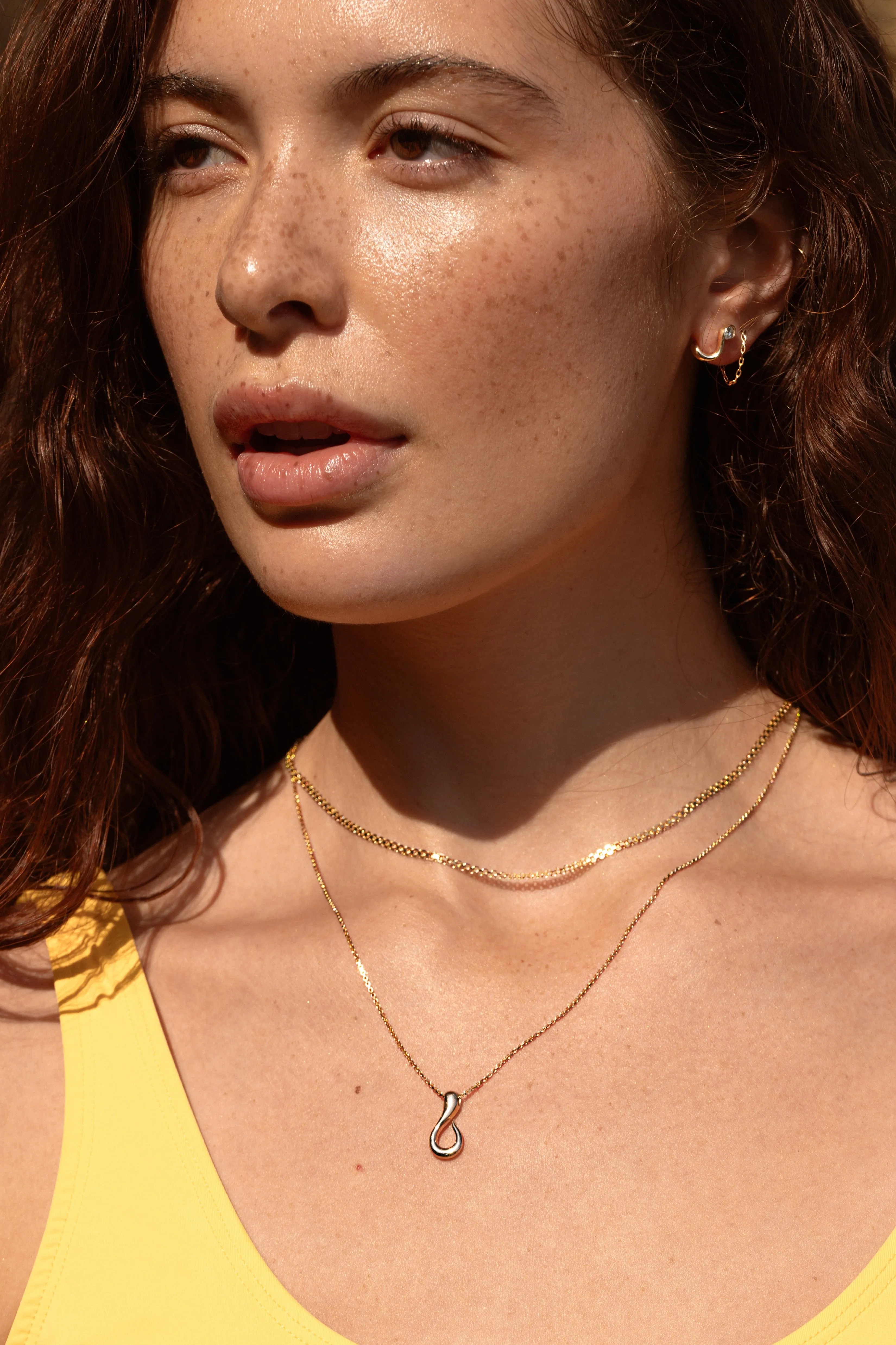 Woven Chain Necklace - In Stock sold by Sophie Ratner product image thumbnail 5