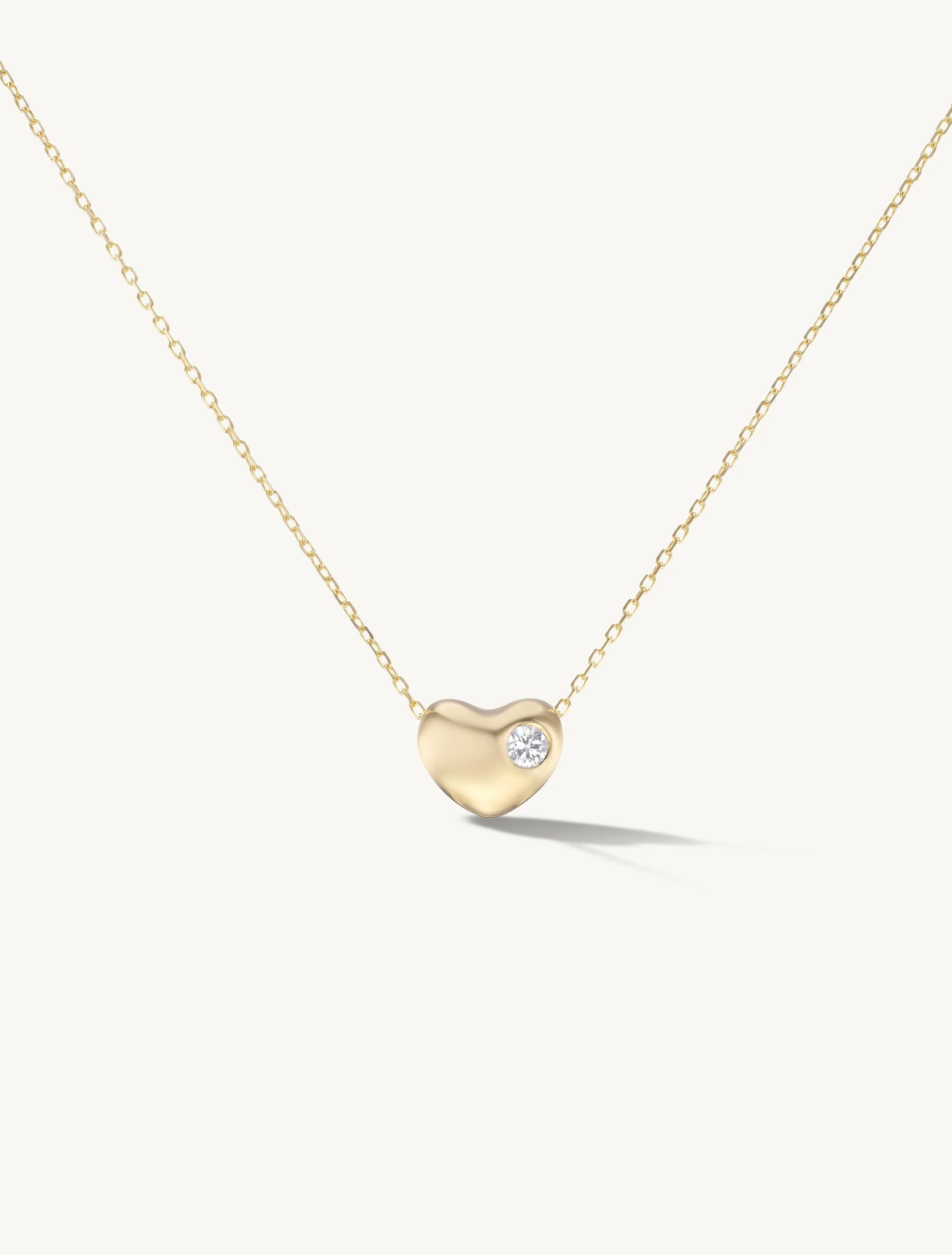Heart Pebble Pendant - In Stock sold by Sophie Ratner