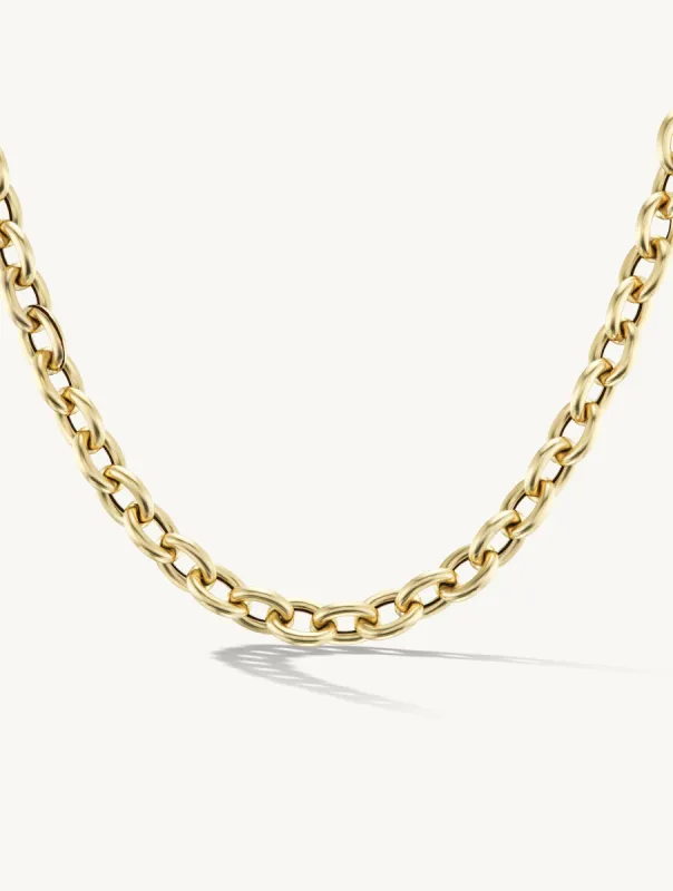 Chunky Oval Chain Necklace - In Stock sold by Sophie Ratner