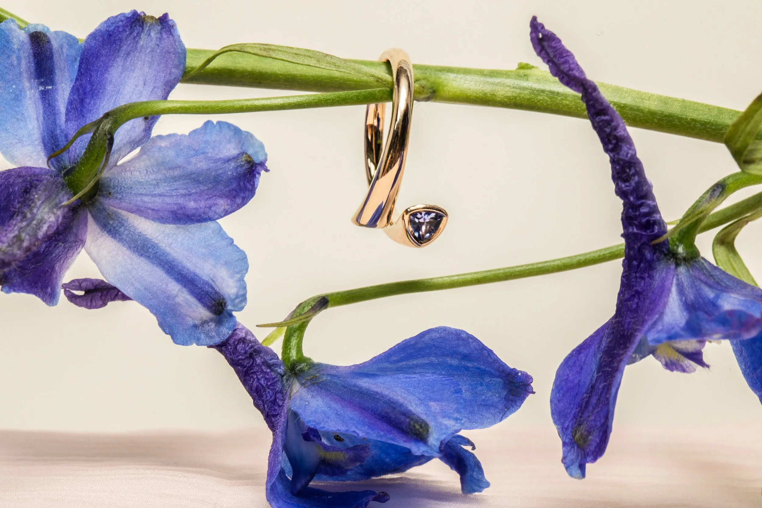 Blue Sapphire Wrapping Band sold by Sophie Ratner product image thumbnail 2