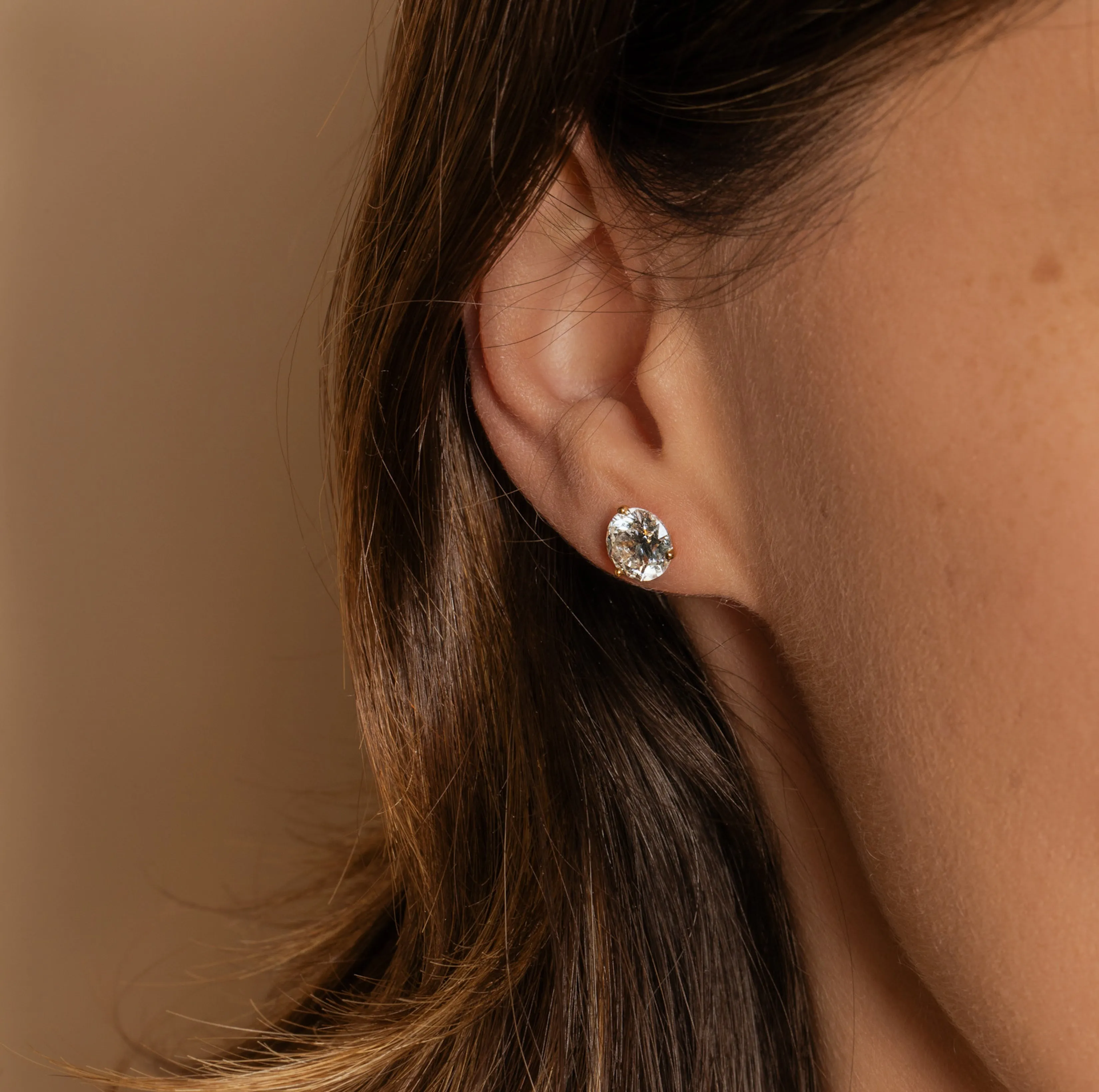 Medium Fluted Stud sold by Sophie Ratner product image thumbnail 2