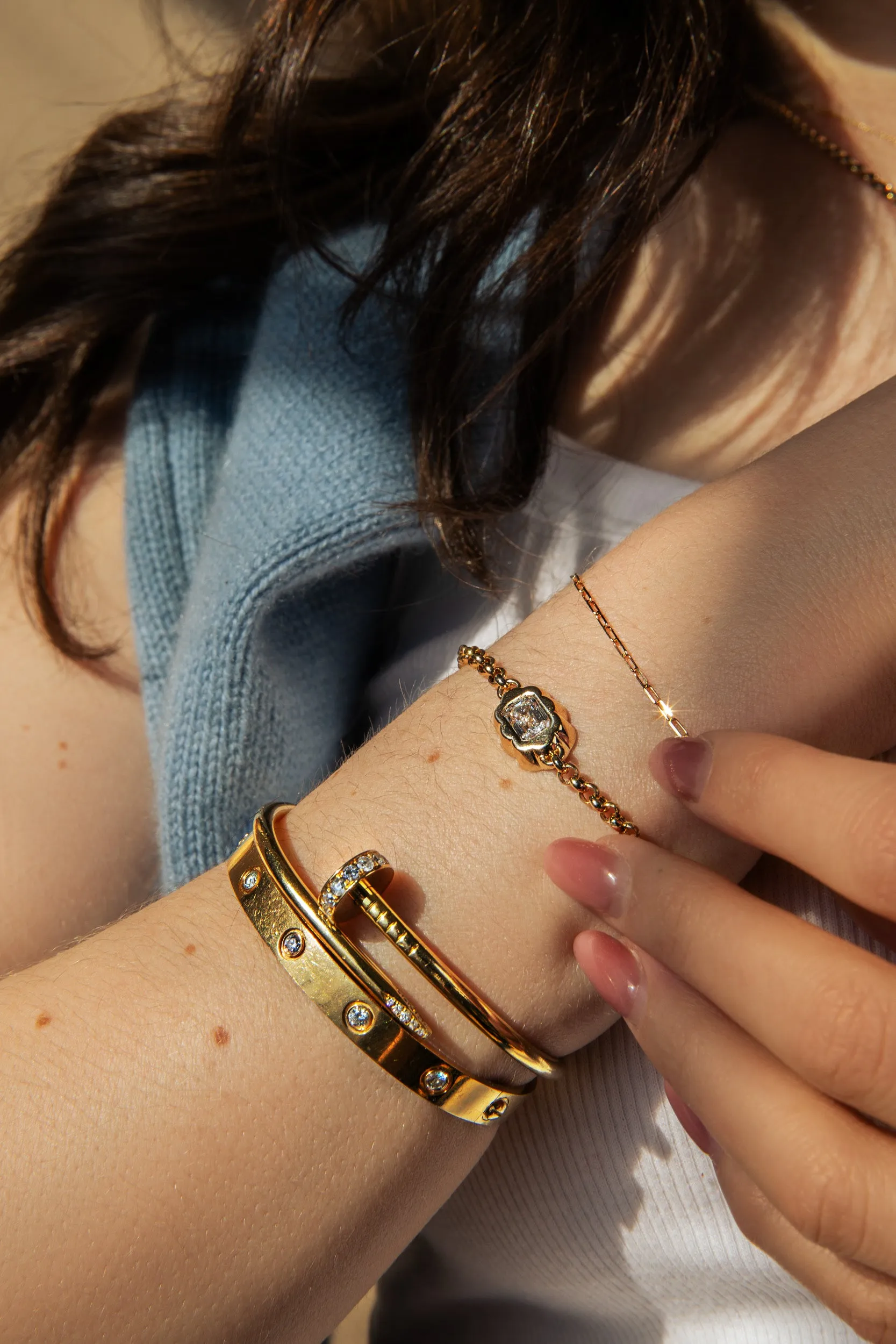 Free Mini Paperclip Bracelet sold by Sophie Ratner product image thumbnail 2