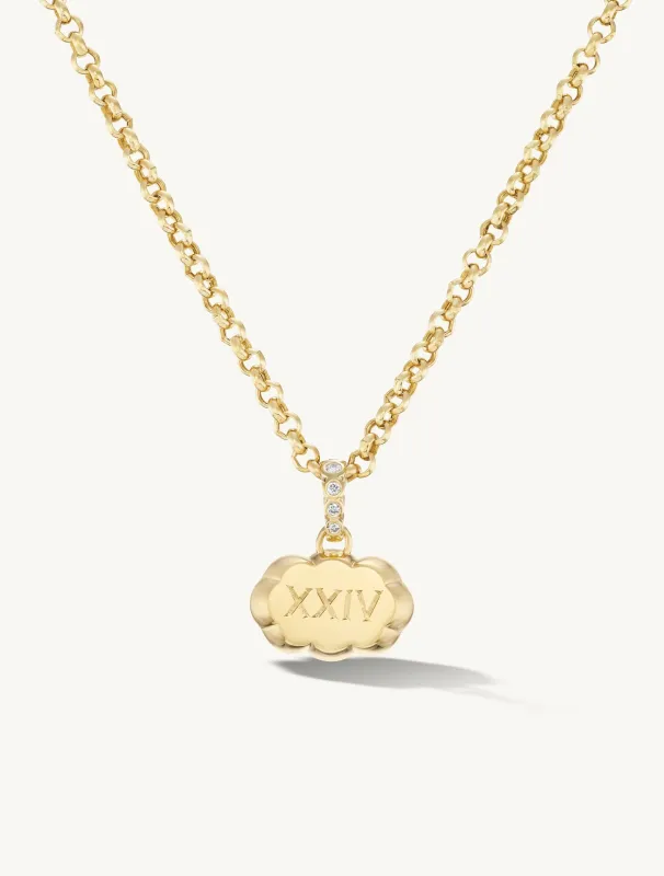 Cloud Pendant Necklace sold by Sophie Ratner