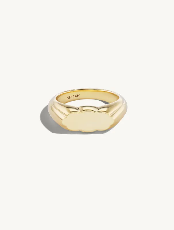 Cloud Pinky Ring sold by Sophie Ratner