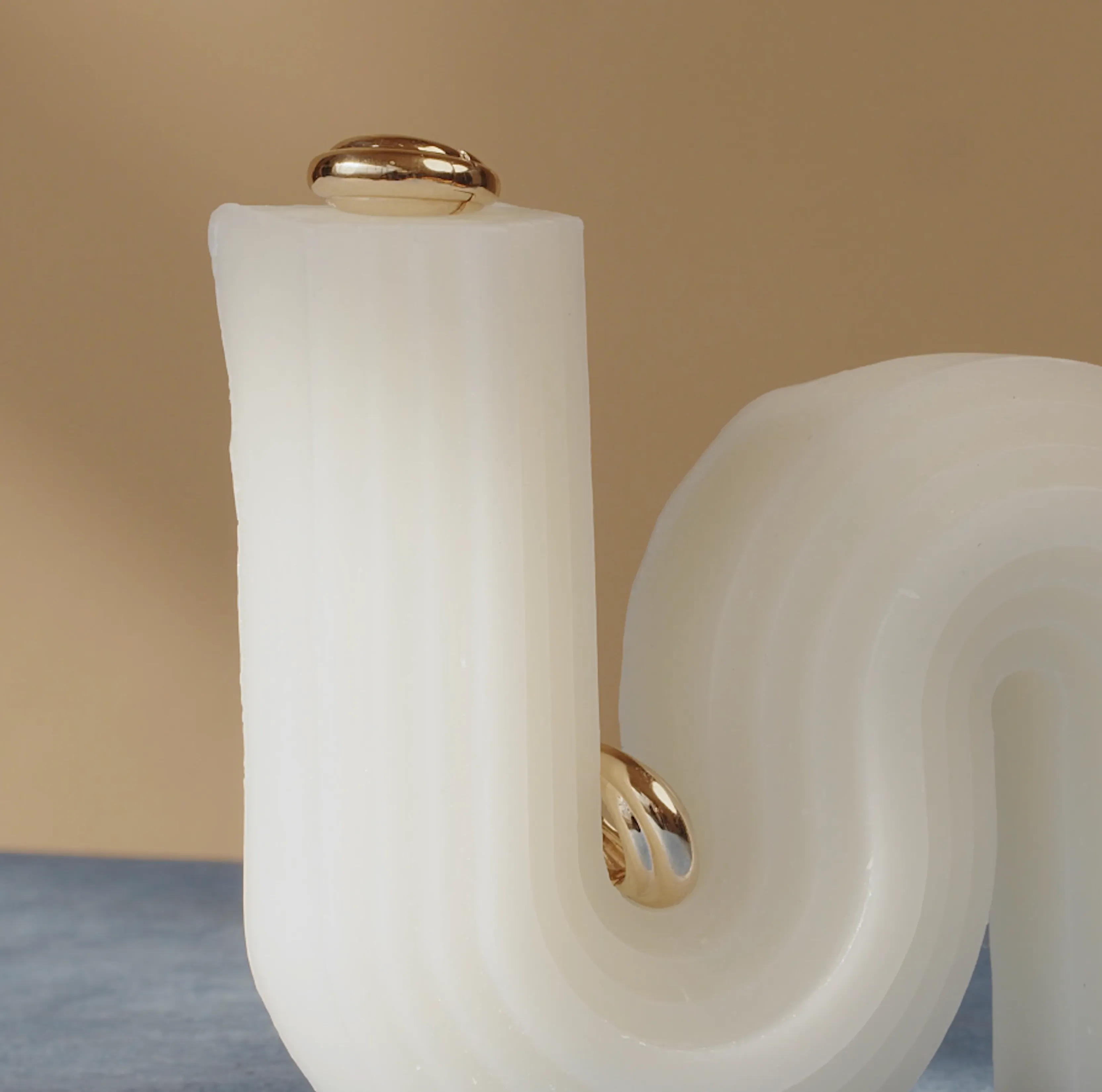 14mm Cloud Hoops - In Stock sold by Sophie Ratner product image thumbnail 4