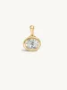 SRJ x ZM Oval Diamond and Enamel Pendant + Free Chain Necklace sold by Sophie Ratner