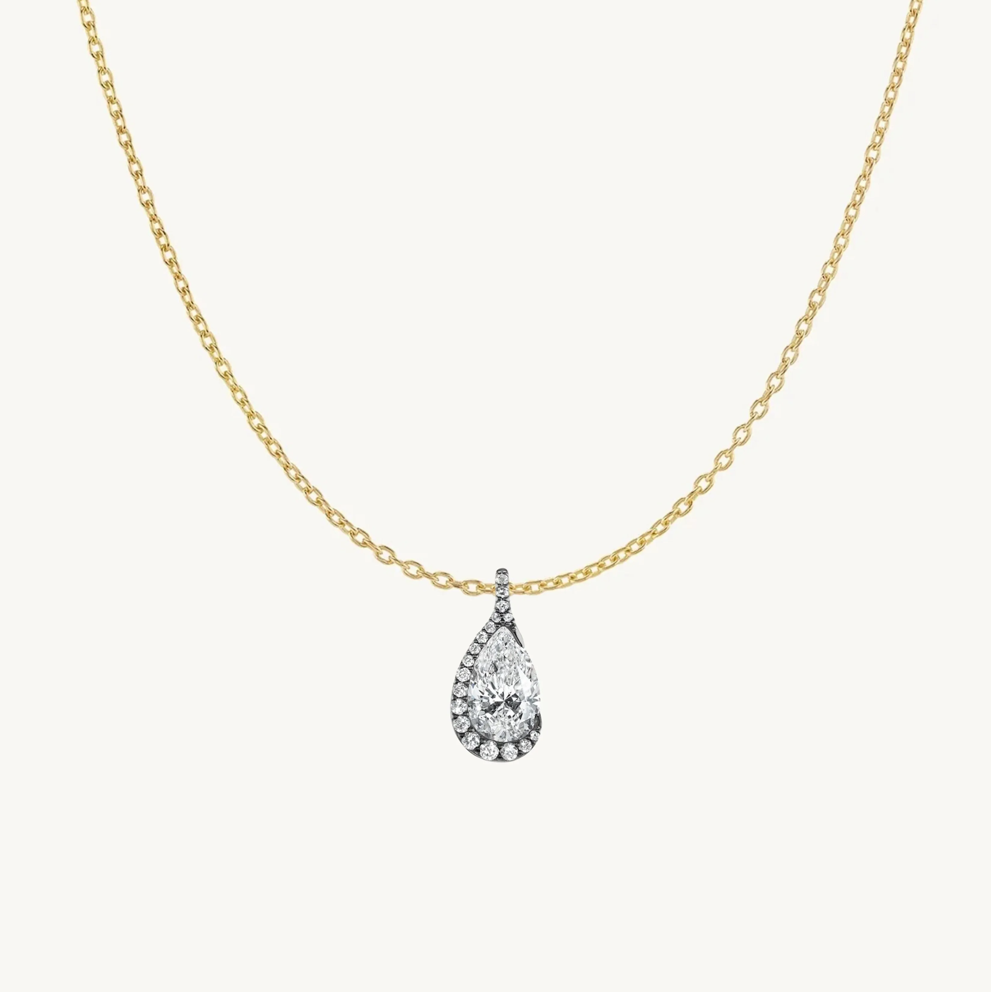 Patina Droplet Pendant + Free Chain Necklace sold by Sophie Ratner product image thumbnail 2