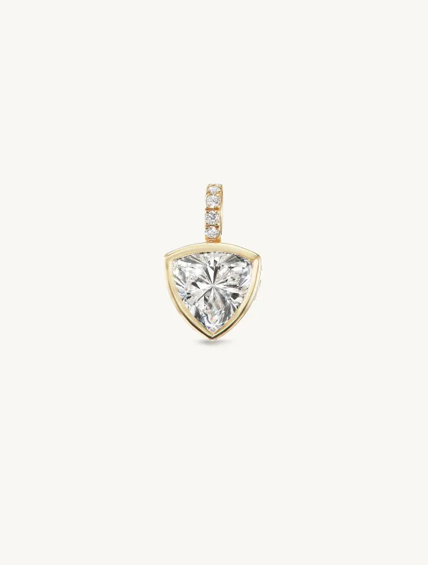 Trillion Pendant + Free Chain Necklace sold by Sophie Ratner