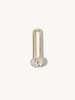 Oval Lock + Free Chain Necklace sold by Sophie Ratner