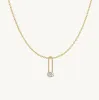 Oval Lock + Free Chain Necklace sold by Sophie Ratner