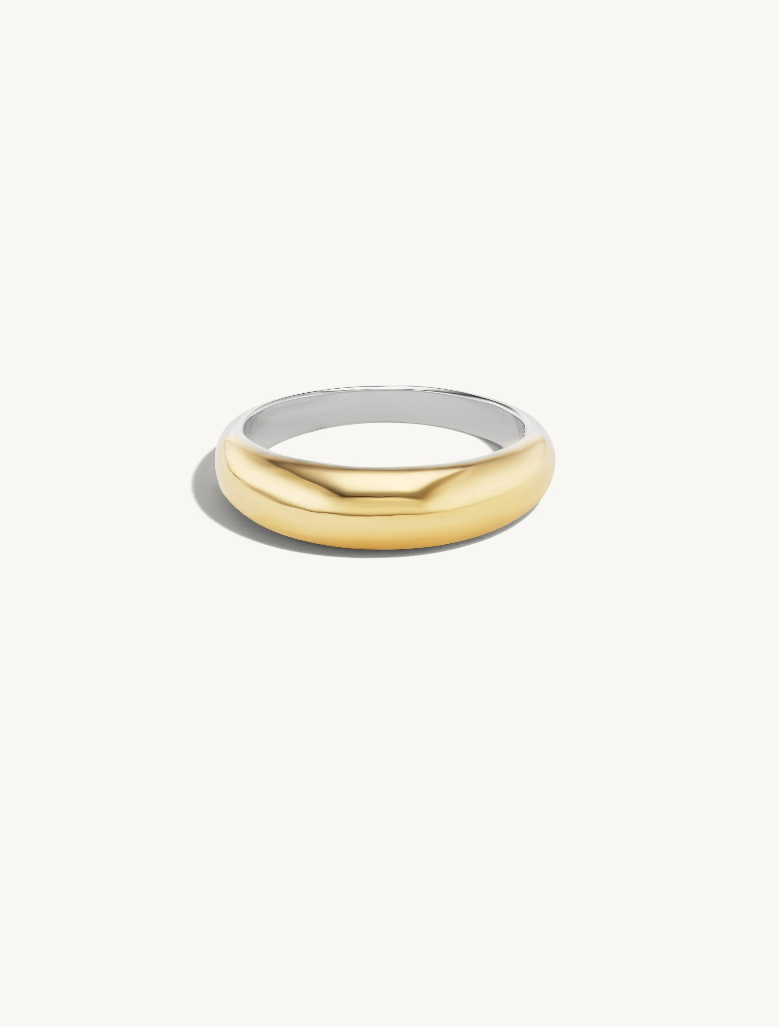 Thick Gold Tapered Band sold by Sophie Ratner