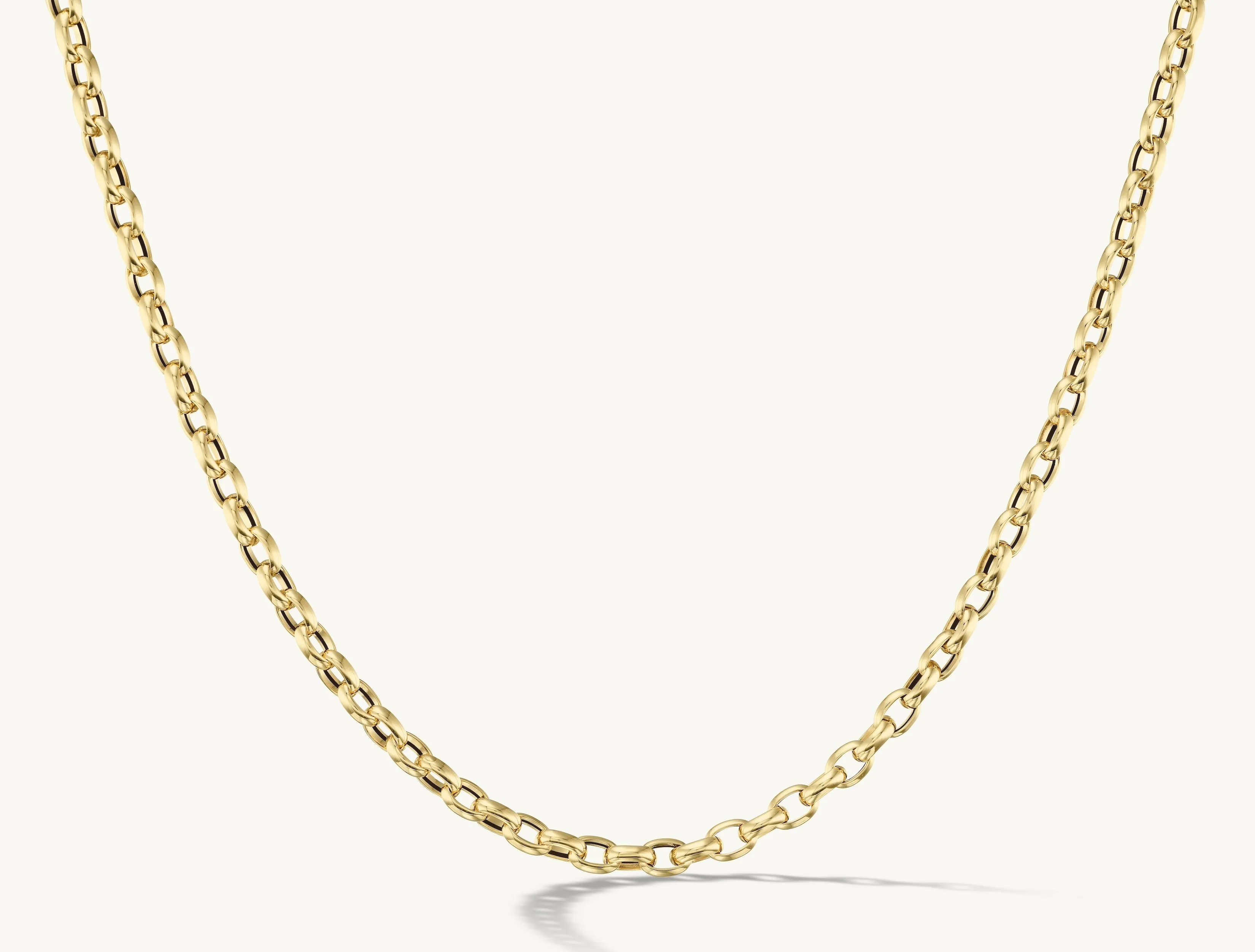 Chunky Rolo Chain Necklace sold by Sophie Ratner product image thumbnail 4