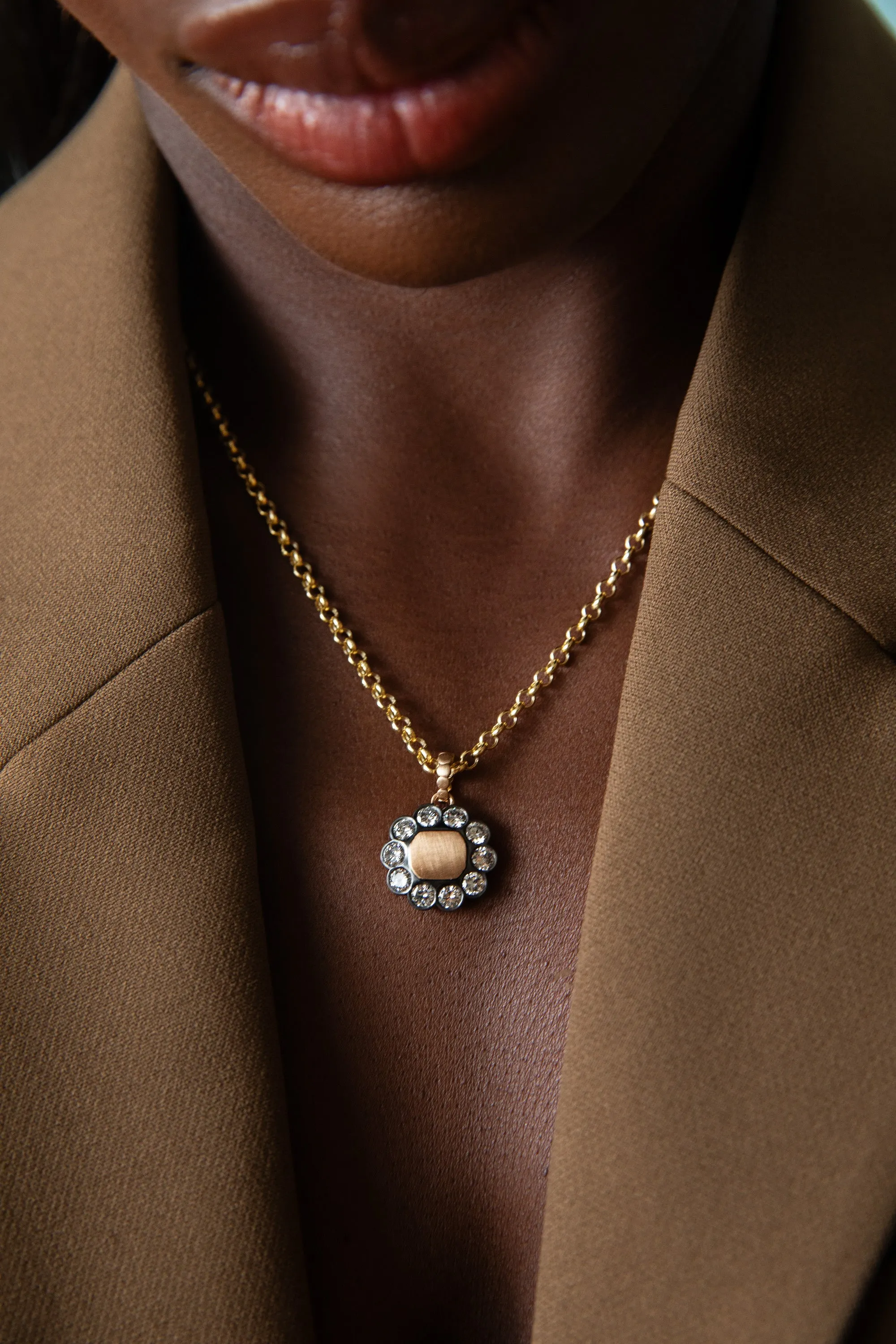 Rolo Chain Necklace sold by Sophie Ratner product image thumbnail 5