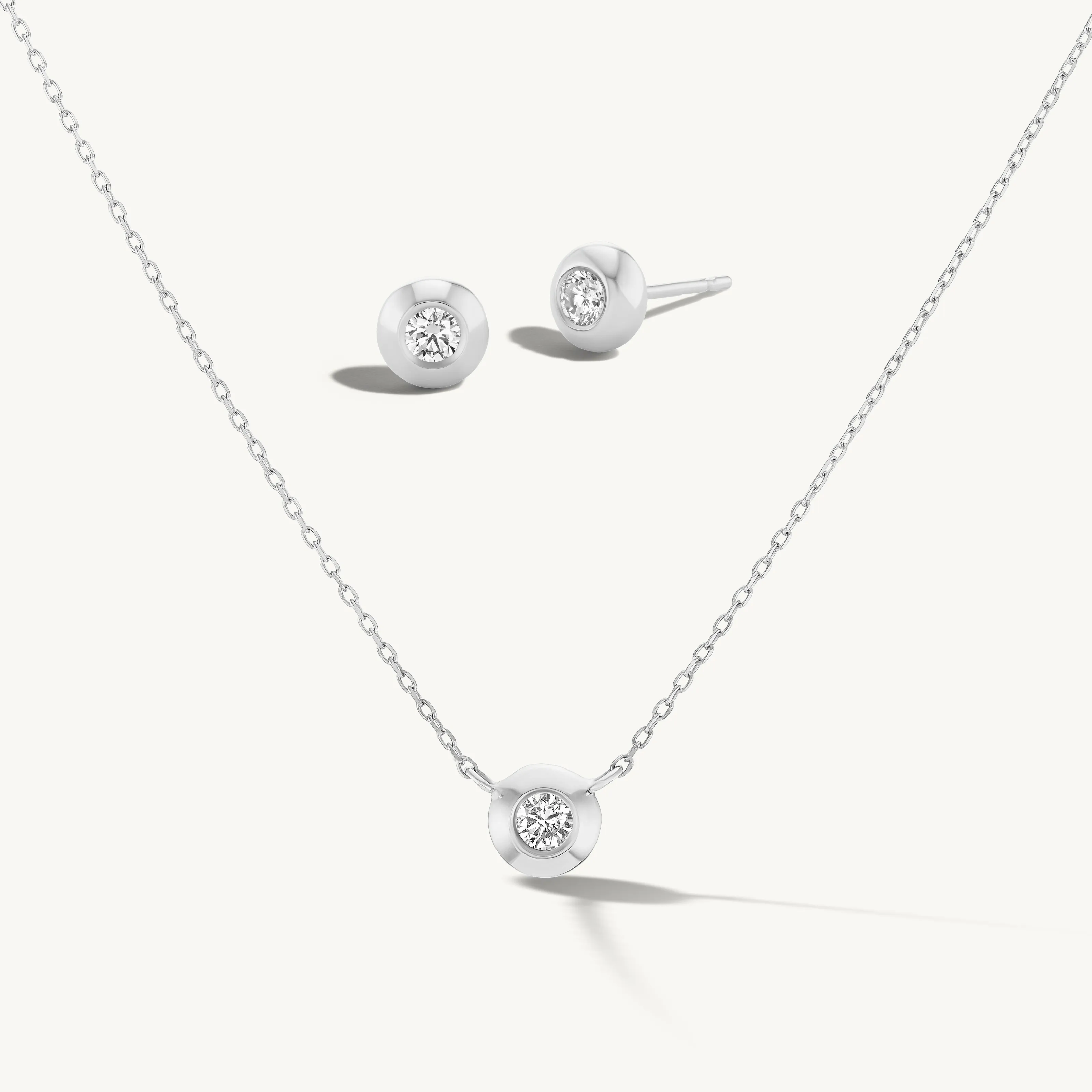 Holiday Gift Box: Diamond Studs & Necklace ($1,600 Value) sold by Sophie Ratner product image thumbnail 4
