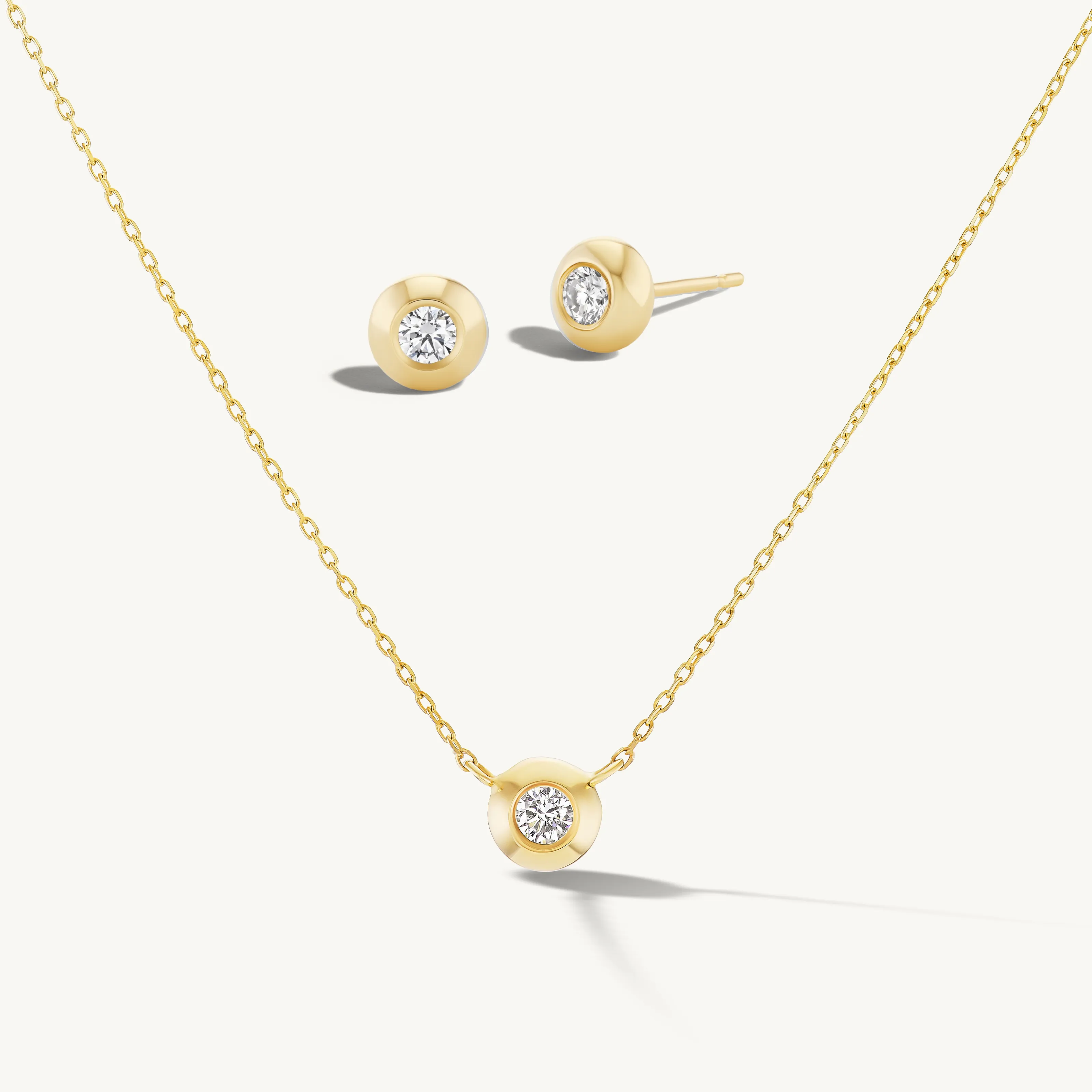 Holiday Gift Box: Diamond Studs & Necklace ($1,600 Value) sold by Sophie Ratner product image thumbnail 2