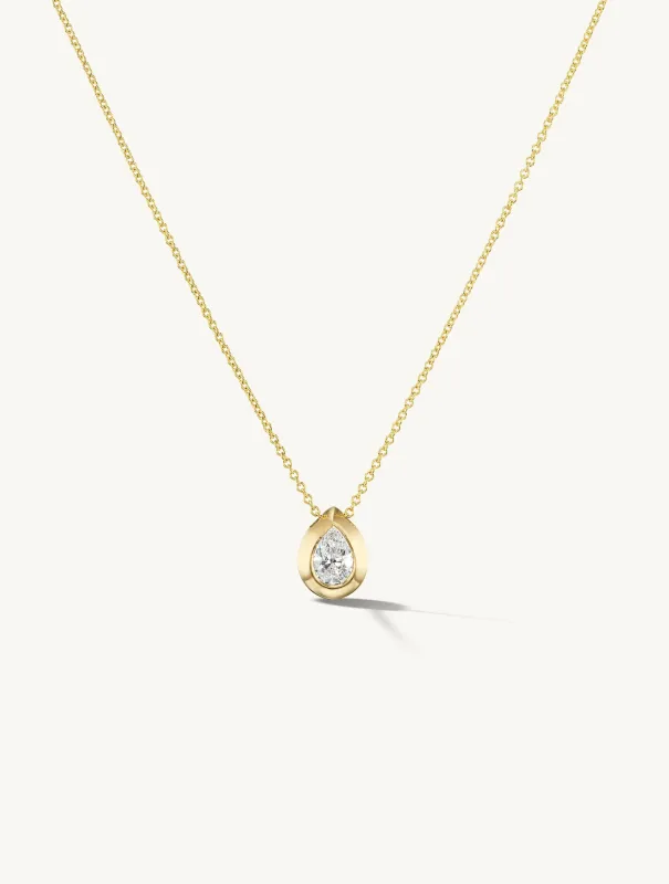 Medium Pear Venus Pendant - In Stock sold by Sophie Ratner