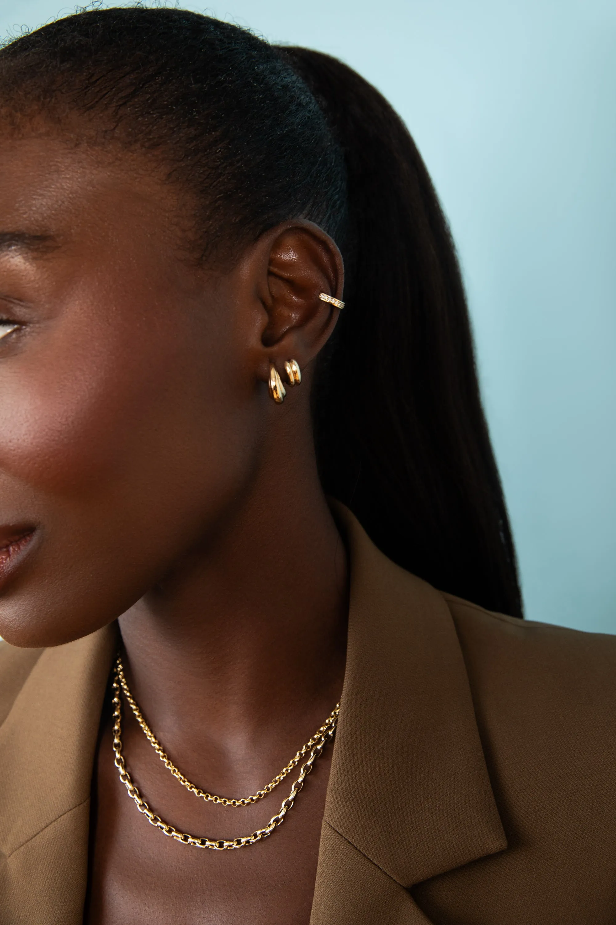 Rolo Chain Necklace - In Stock sold by Sophie Ratner product image thumbnail 4