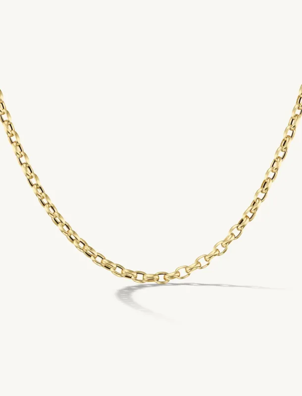 Chunky Rolo Chain Necklace - In Stock sold by Sophie Ratner