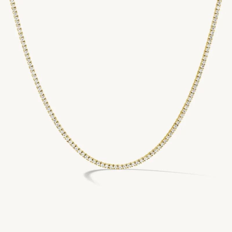 Classic Diamond Tennis Necklace - In Stock sold by Sophie Ratner