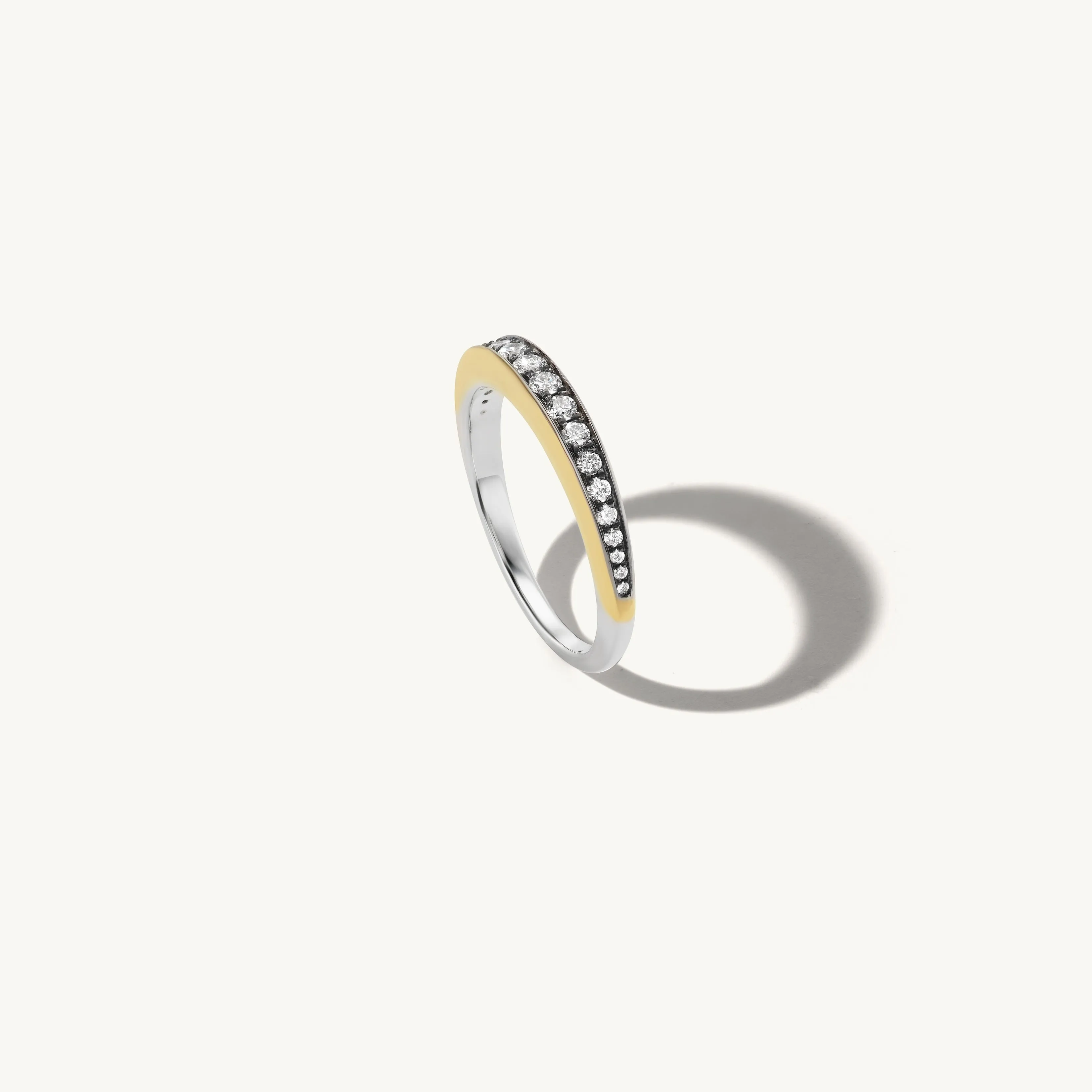 Thin Patina Diamond Band Size 7 - In Stock sold by Sophie Ratner product image thumbnail 3