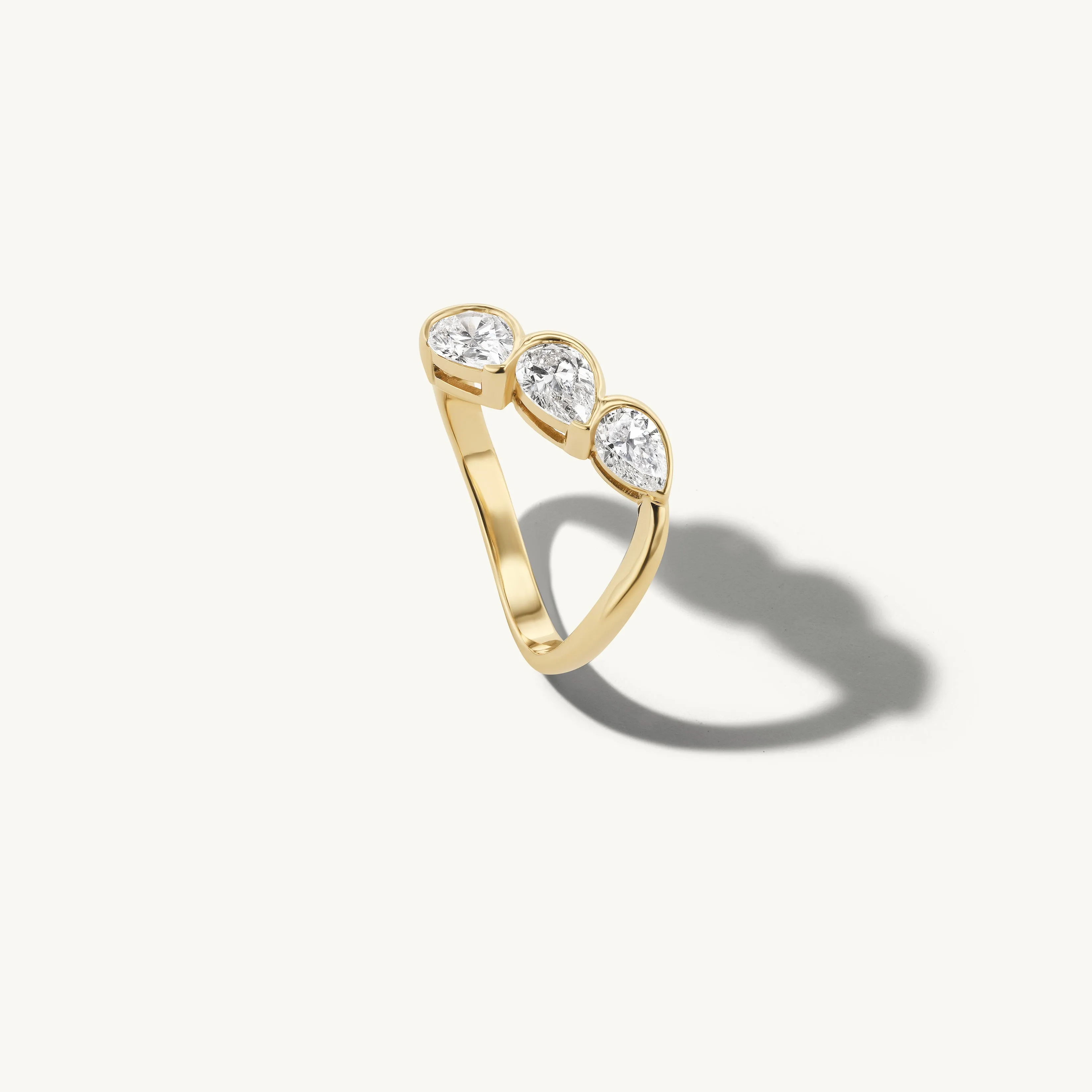 Triplet Droplet Ring Size 7 - In Stock sold by Sophie Ratner product image thumbnail 2
