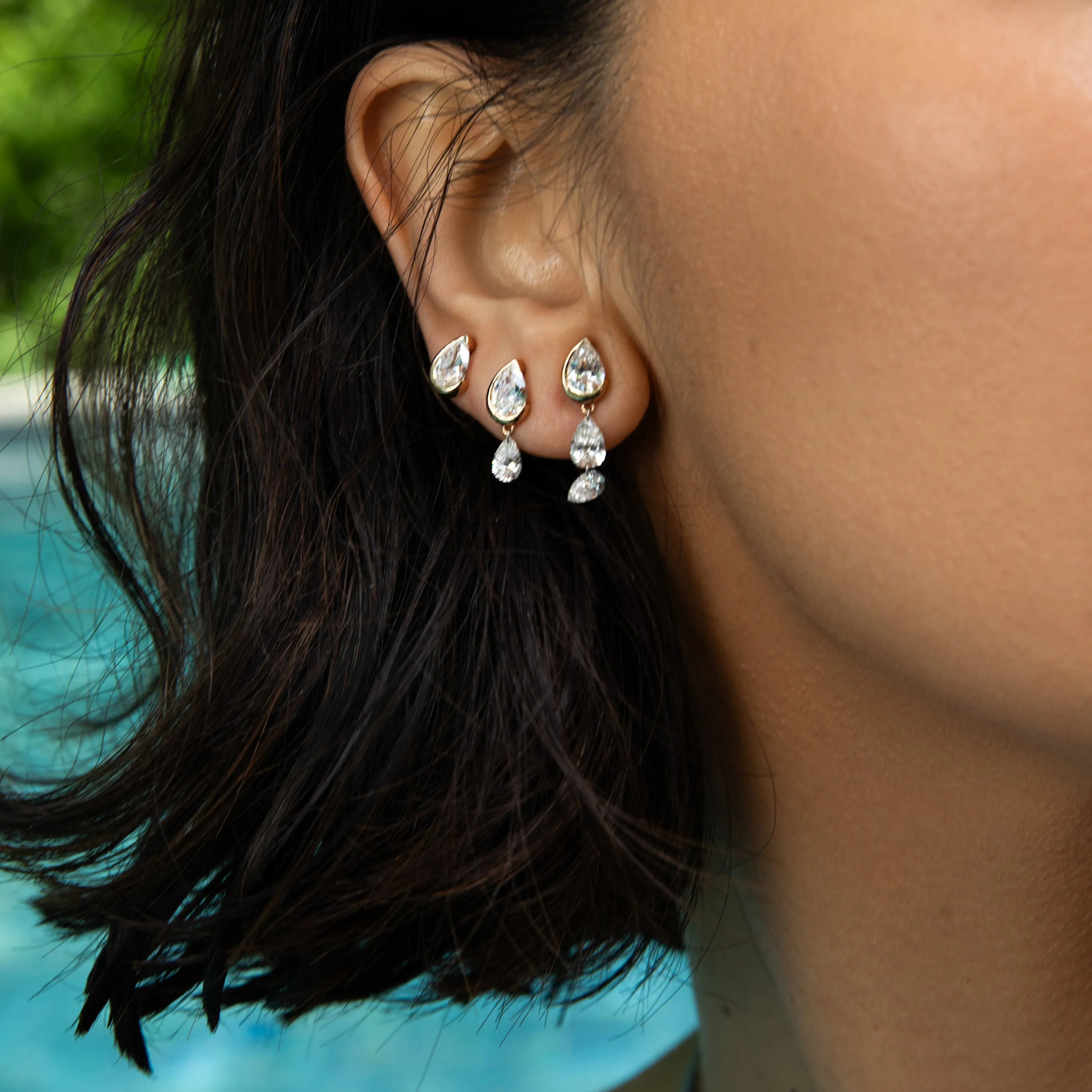 Droplet Stud - In Stock sold by Sophie Ratner product image thumbnail 3