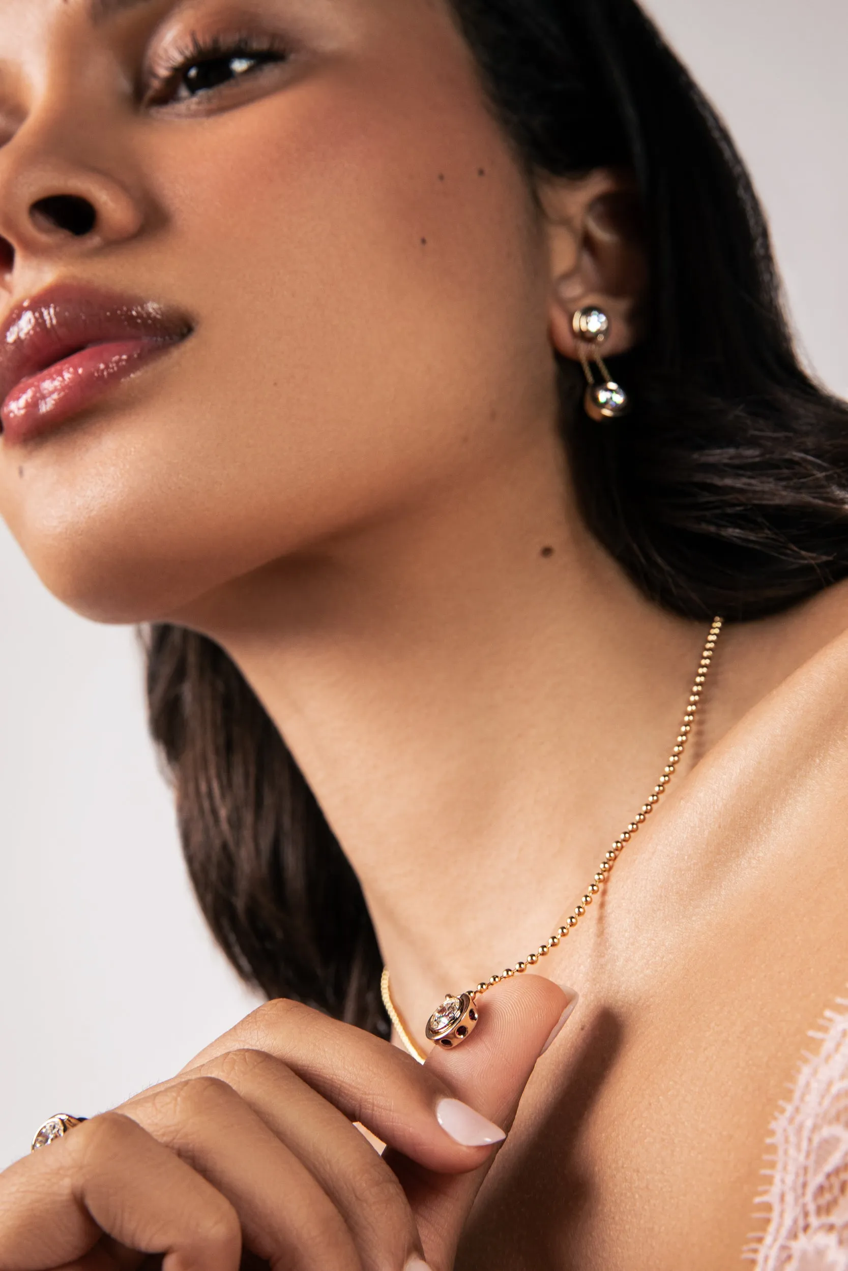 Medium Timekeeper Ruby Birthstone Pendant - In Stock sold by Sophie Ratner product image thumbnail 4