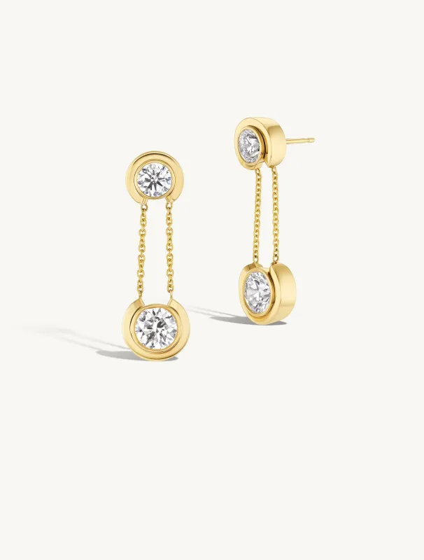 Pendulum Earrings - In Stock made by Sophie Ratner