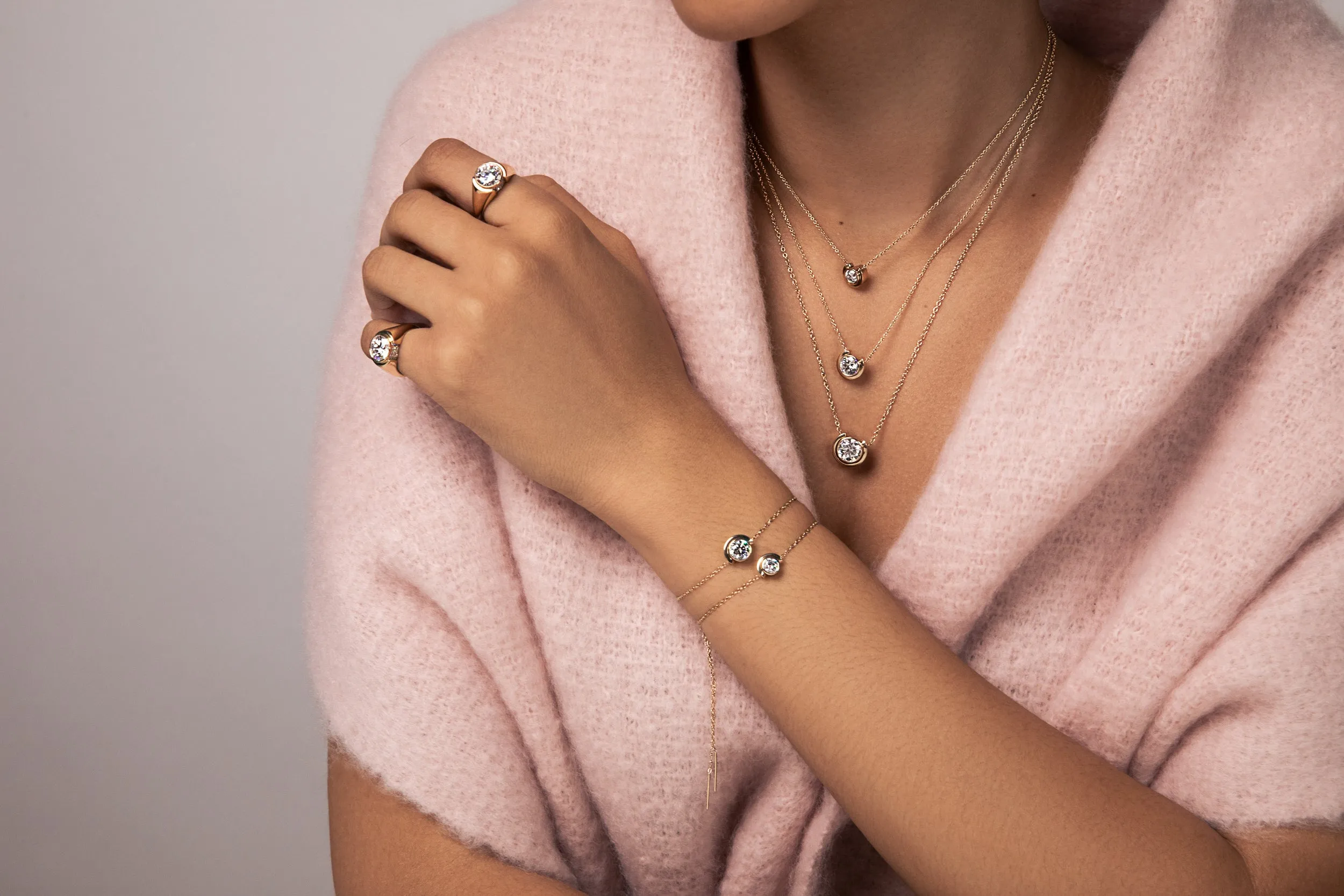 Large Timekeeper Necklace - In Stock sold by Sophie Ratner product image thumbnail 4