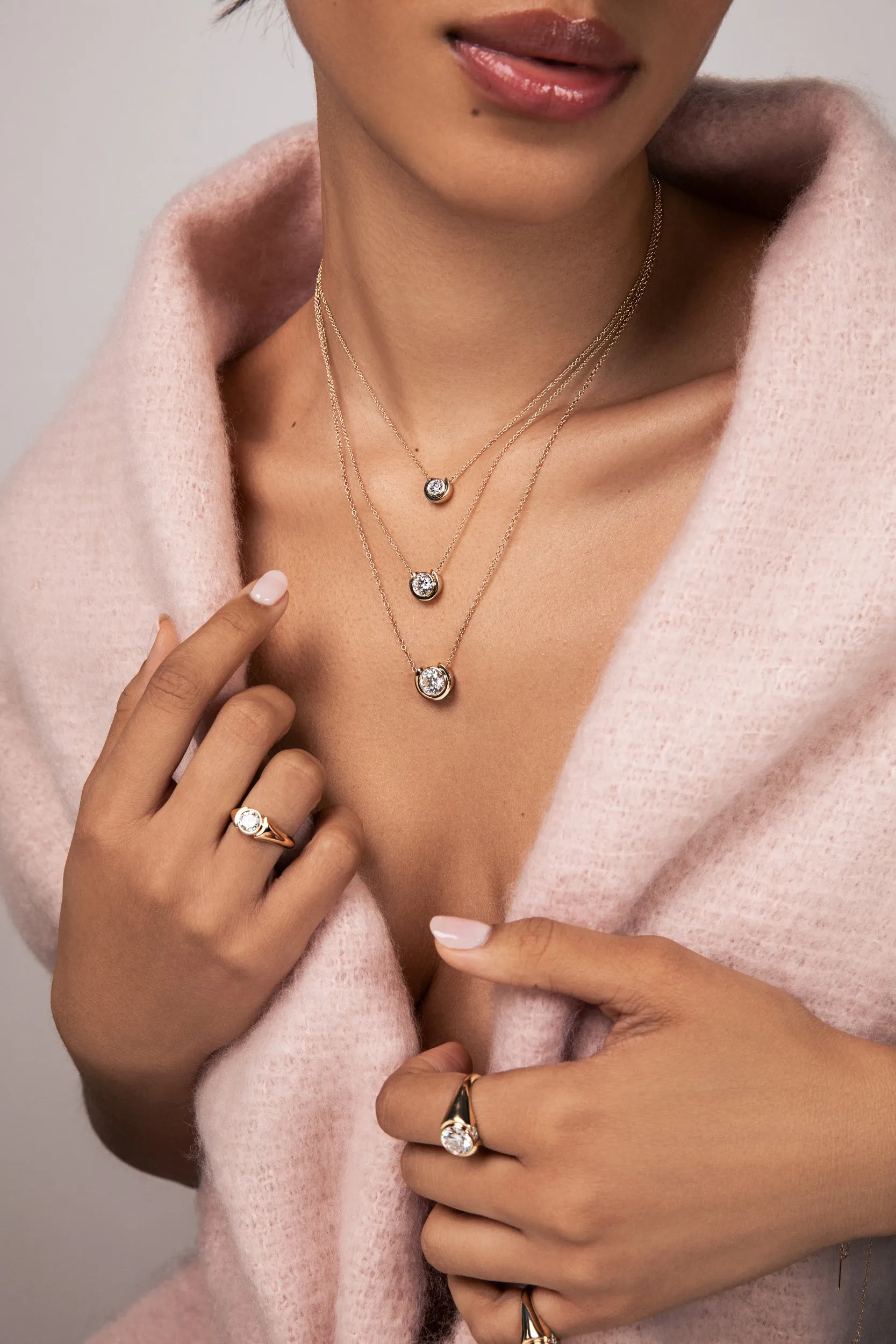 Large Timekeeper Necklace - In Stock sold by Sophie Ratner product image thumbnail 5