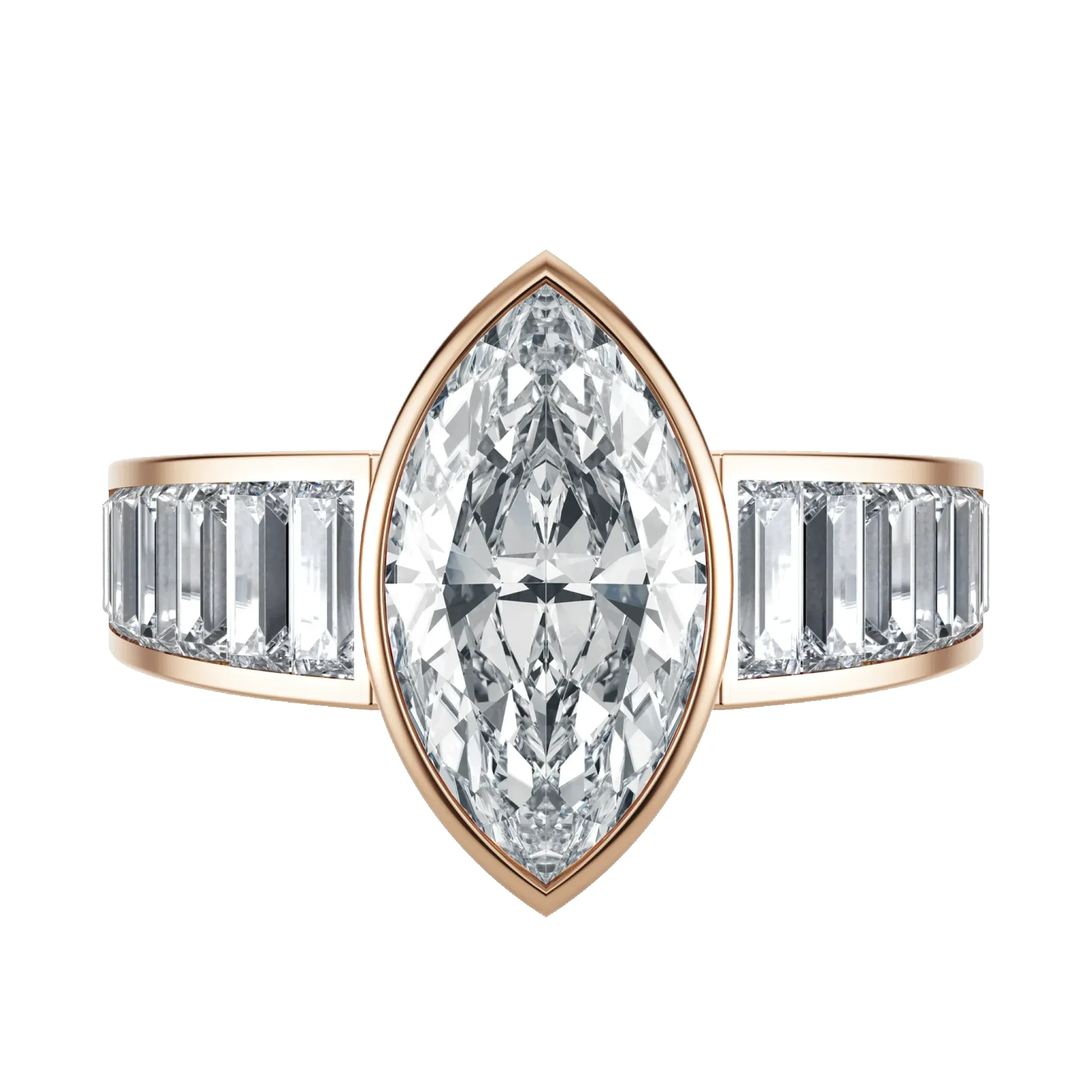 Aleks - Marquise, 3CT sold by Sophie Ratner product image thumbnail 5