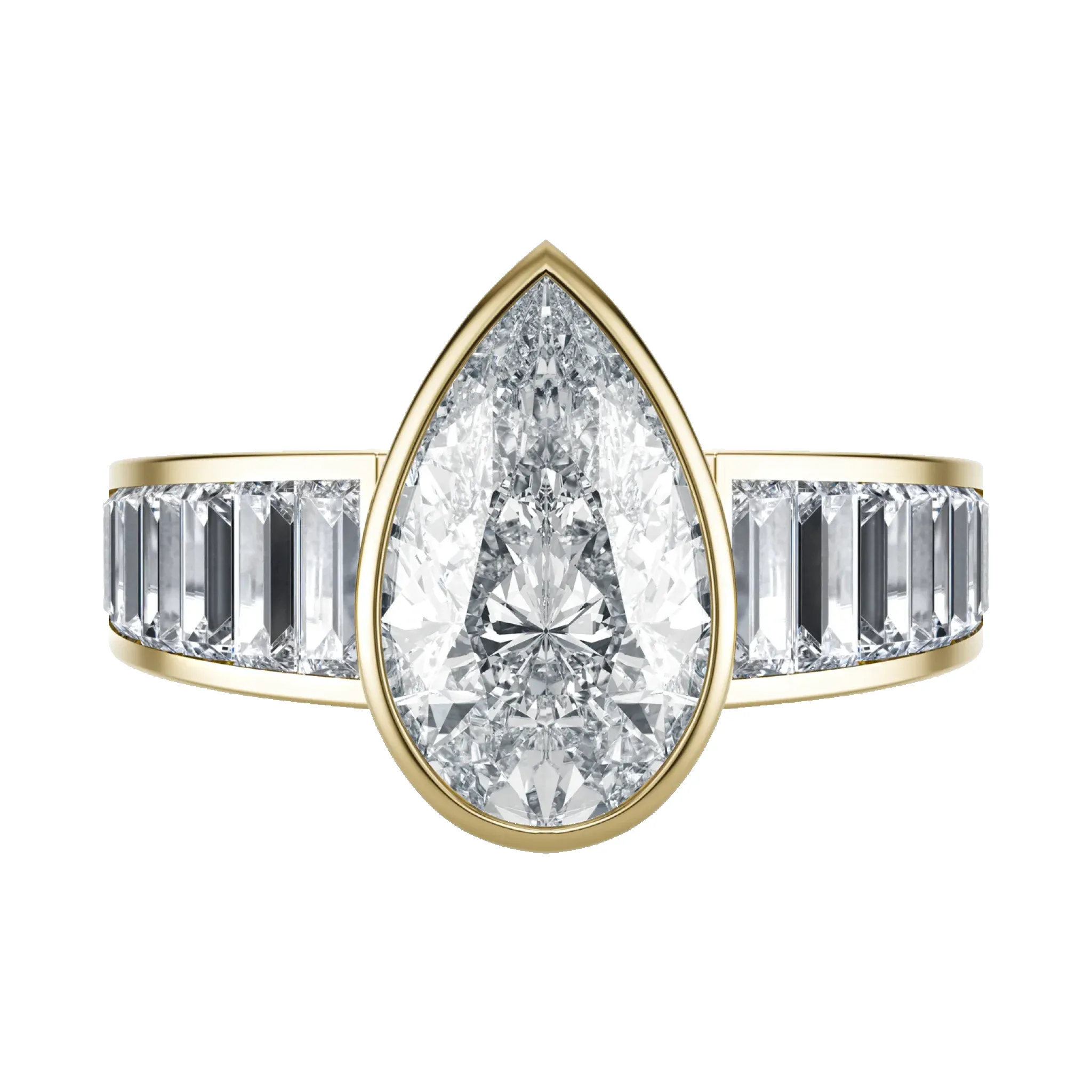 Aleks - Pear, 3CT sold by Sophie Ratner product image thumbnail 4
