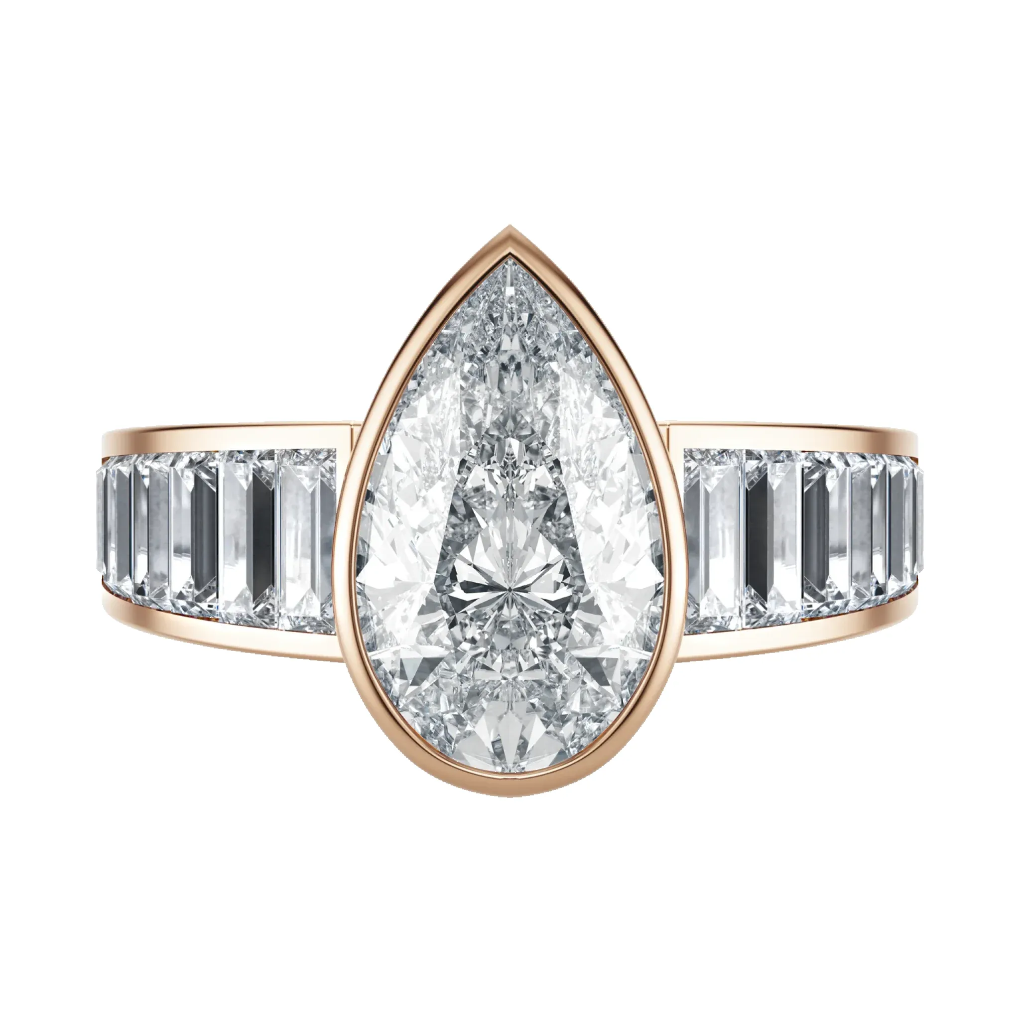 Aleks - Pear, 3CT sold by Sophie Ratner product image thumbnail 5