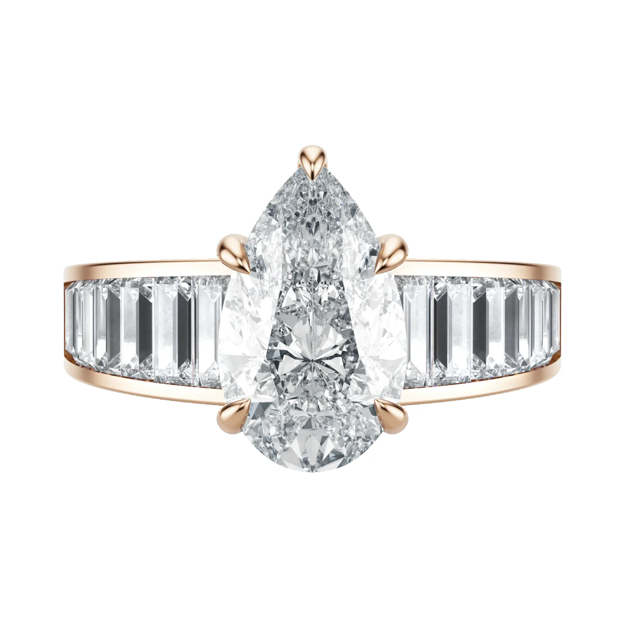 Aleks - Pear, 3CT sold by Sophie Ratner product image thumbnail 2