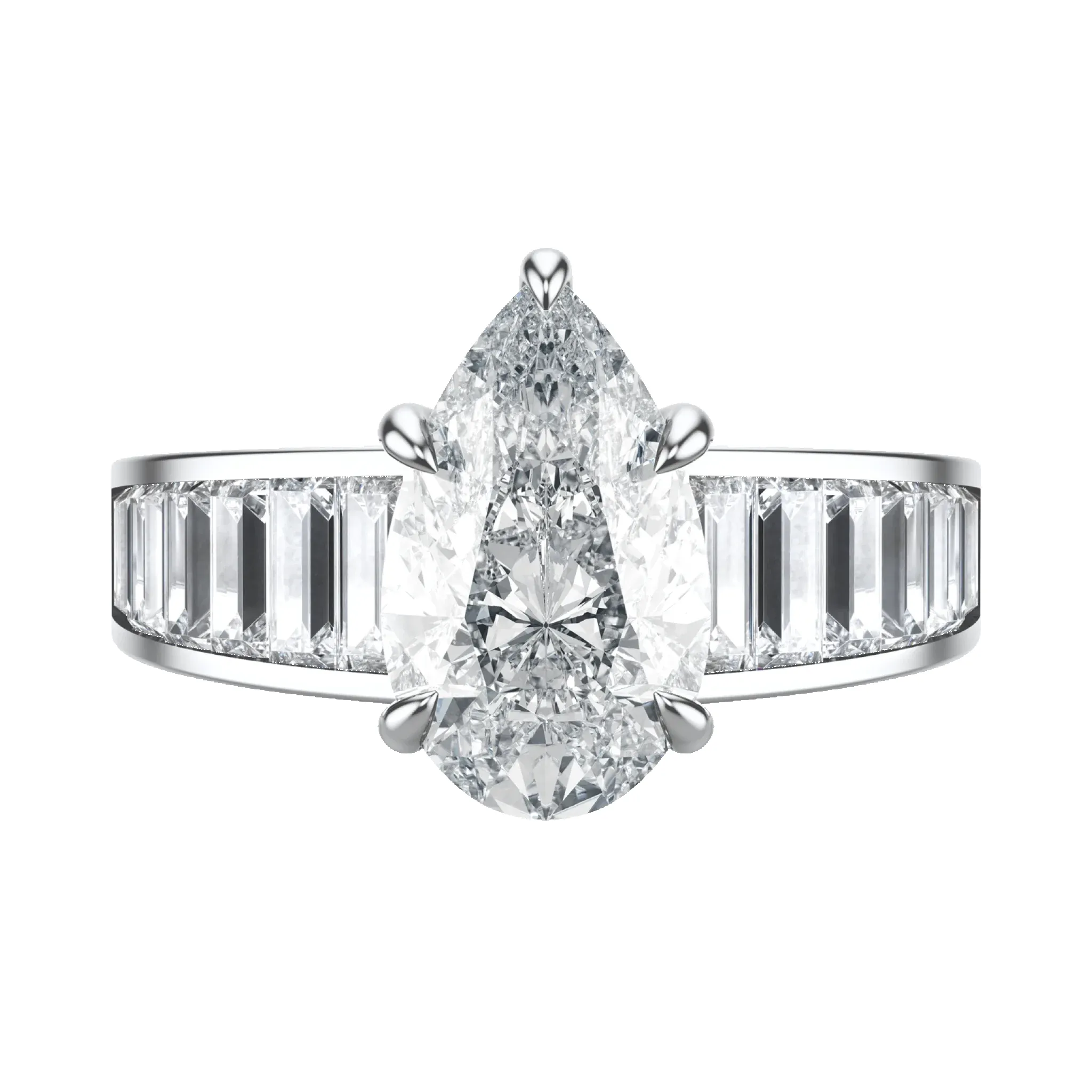 Aleks - Pear, 2CT sold by Sophie Ratner product image thumbnail 3