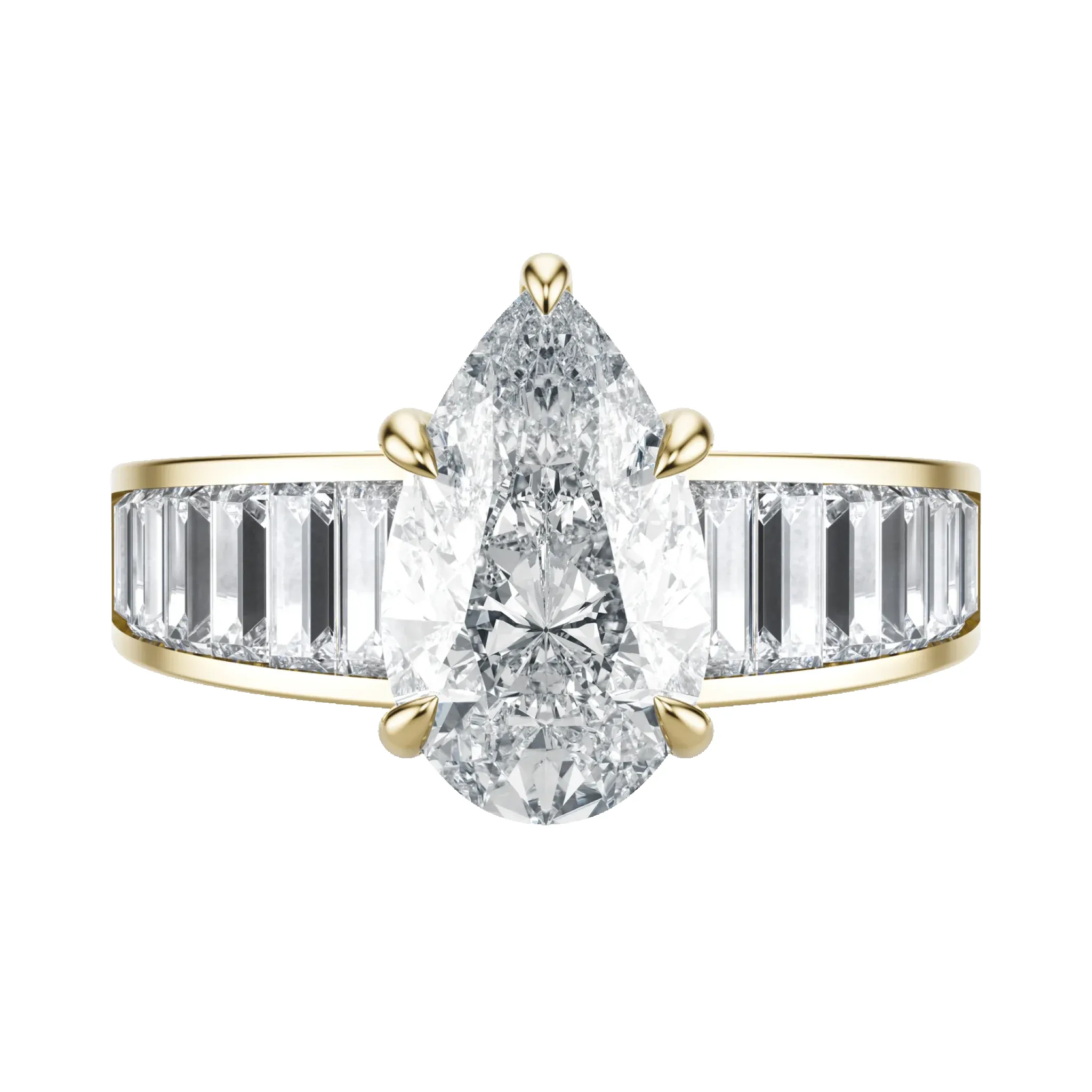 Aleks - Pear, 2CT sold by Sophie Ratner